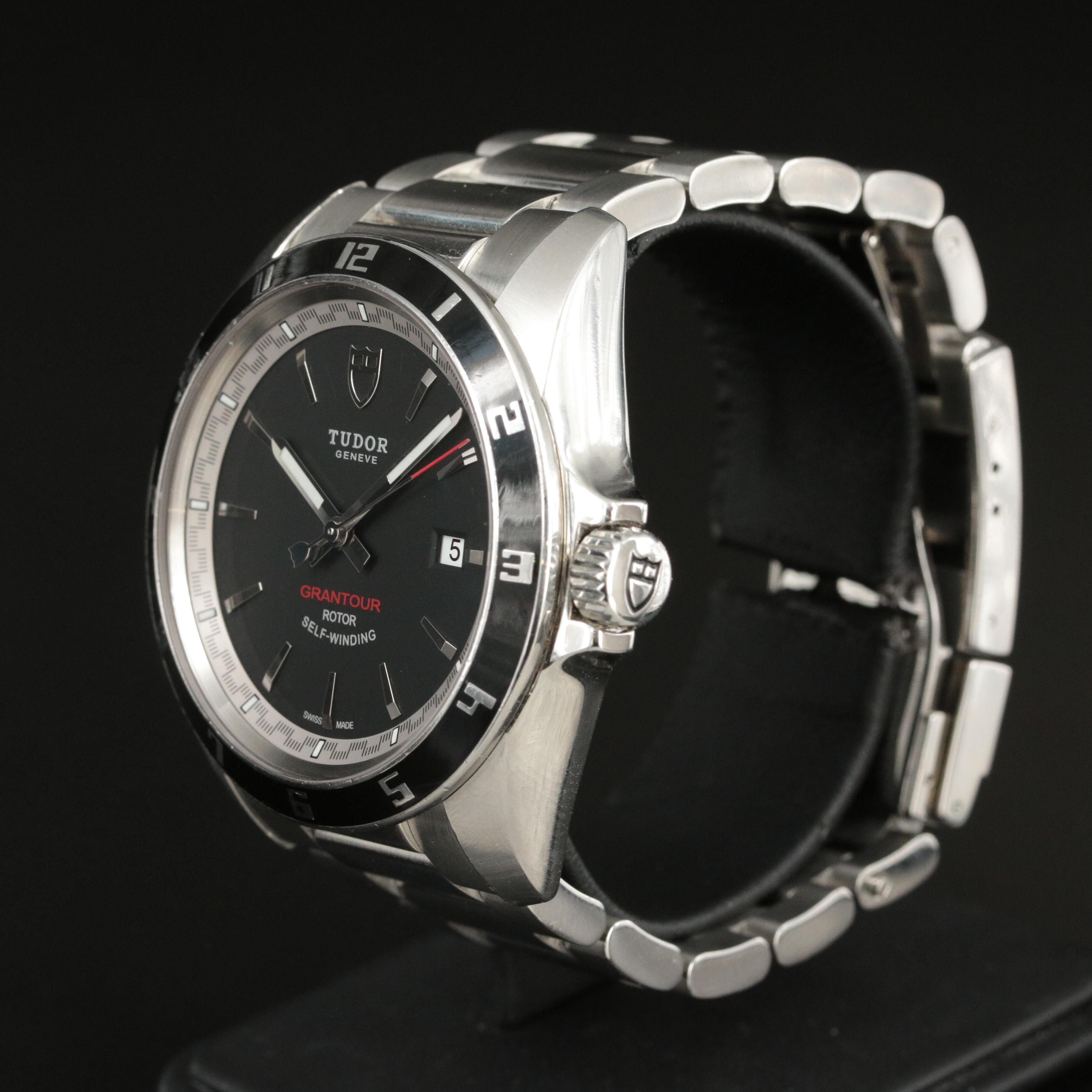 Tudor Grantour Date, Black Dial 42mm Automatic Watch