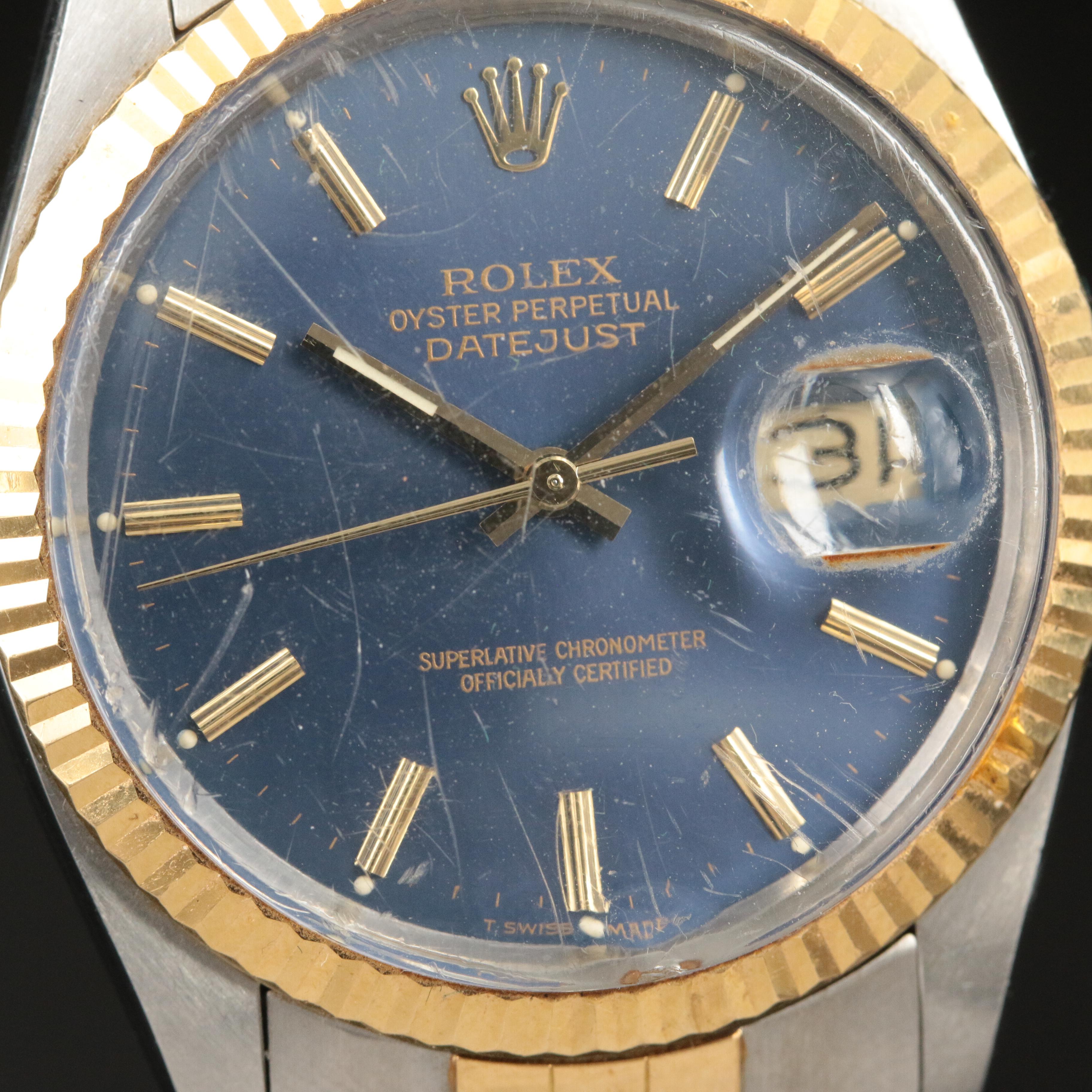 1987 - 1988 Rolex Oyster Perpetual Datejust Watch