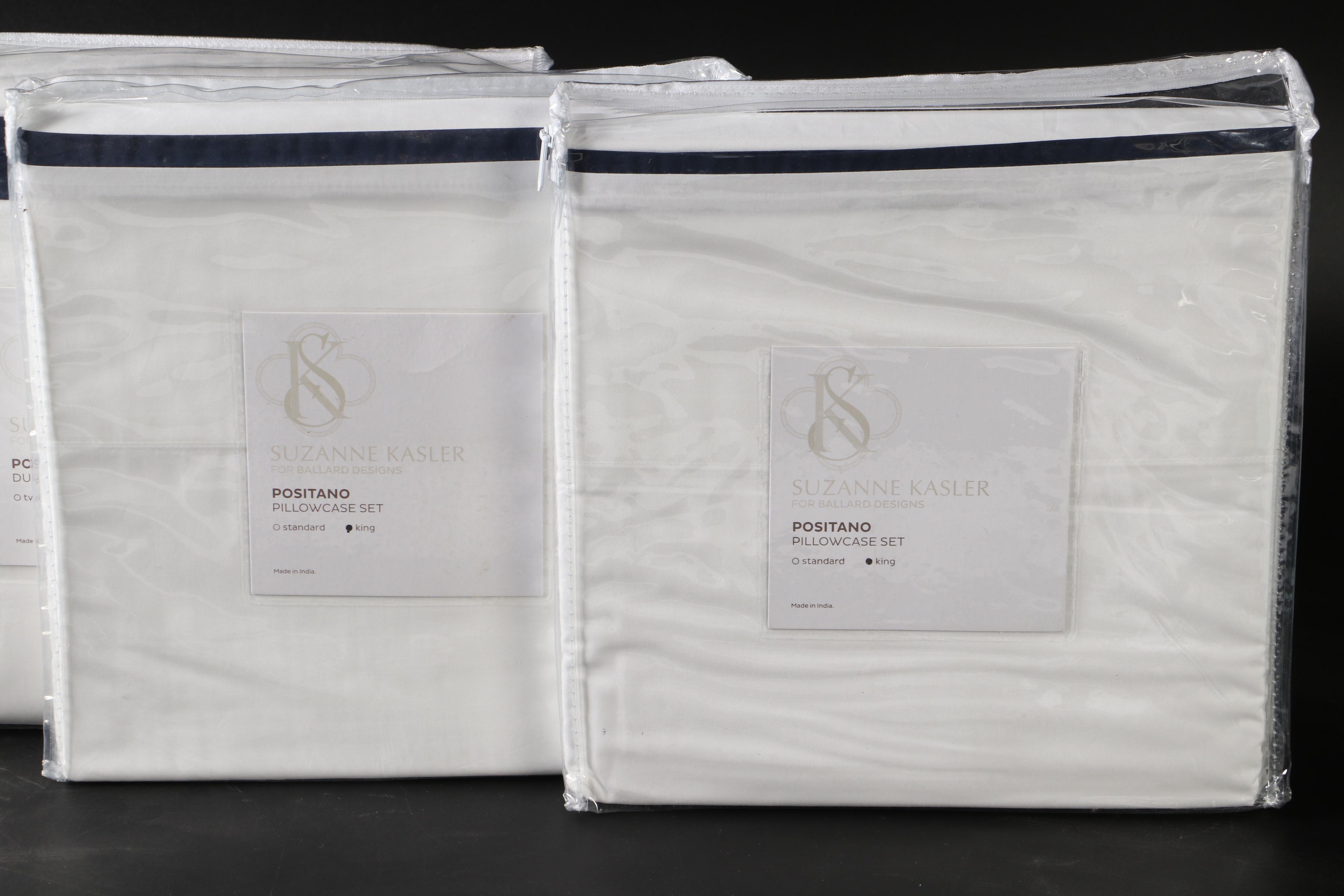 Ballard Designs Duvet Cover with Suzanne Kasler Pillow Cases and Duvet Cover