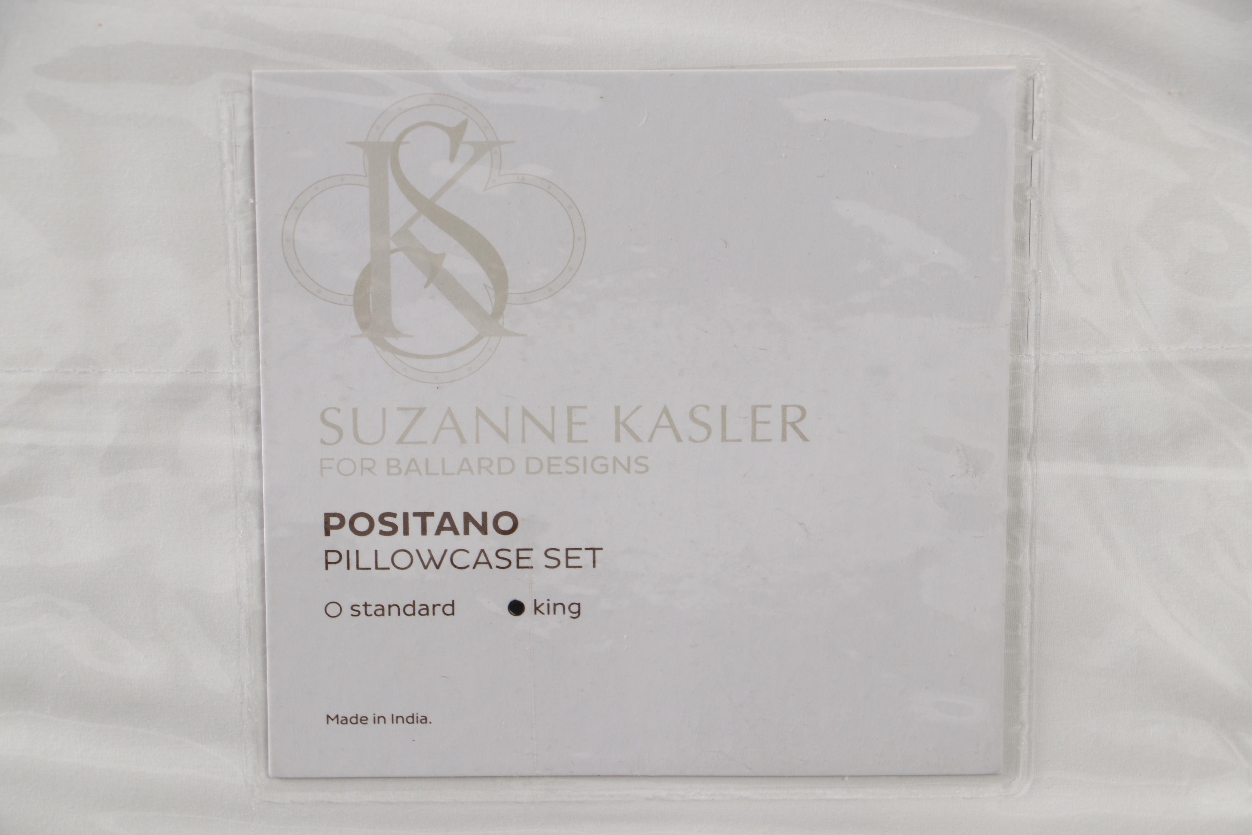 Ballard Designs Duvet Cover with Suzanne Kasler Pillow Cases and Duvet Cover