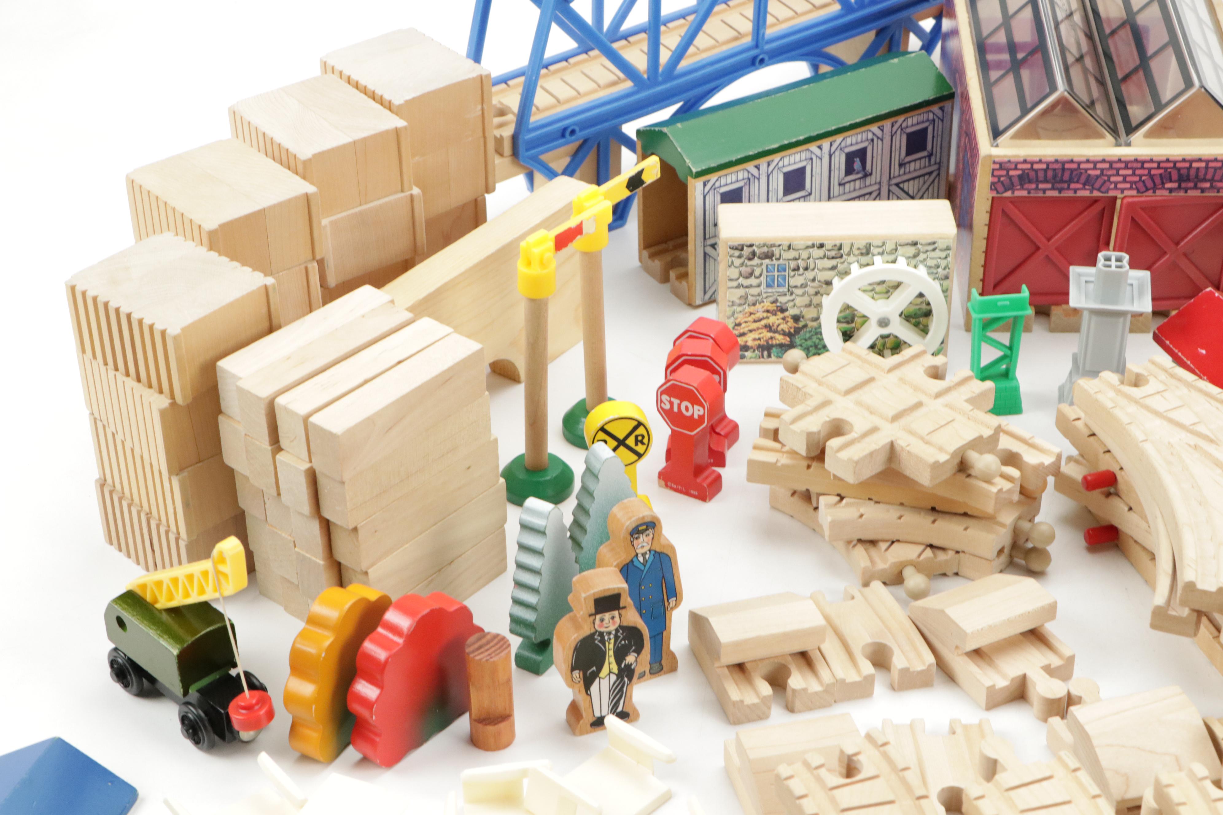 Lionel "Thomas the Tank Engine" and Other Wood Toy Trains with Accessories