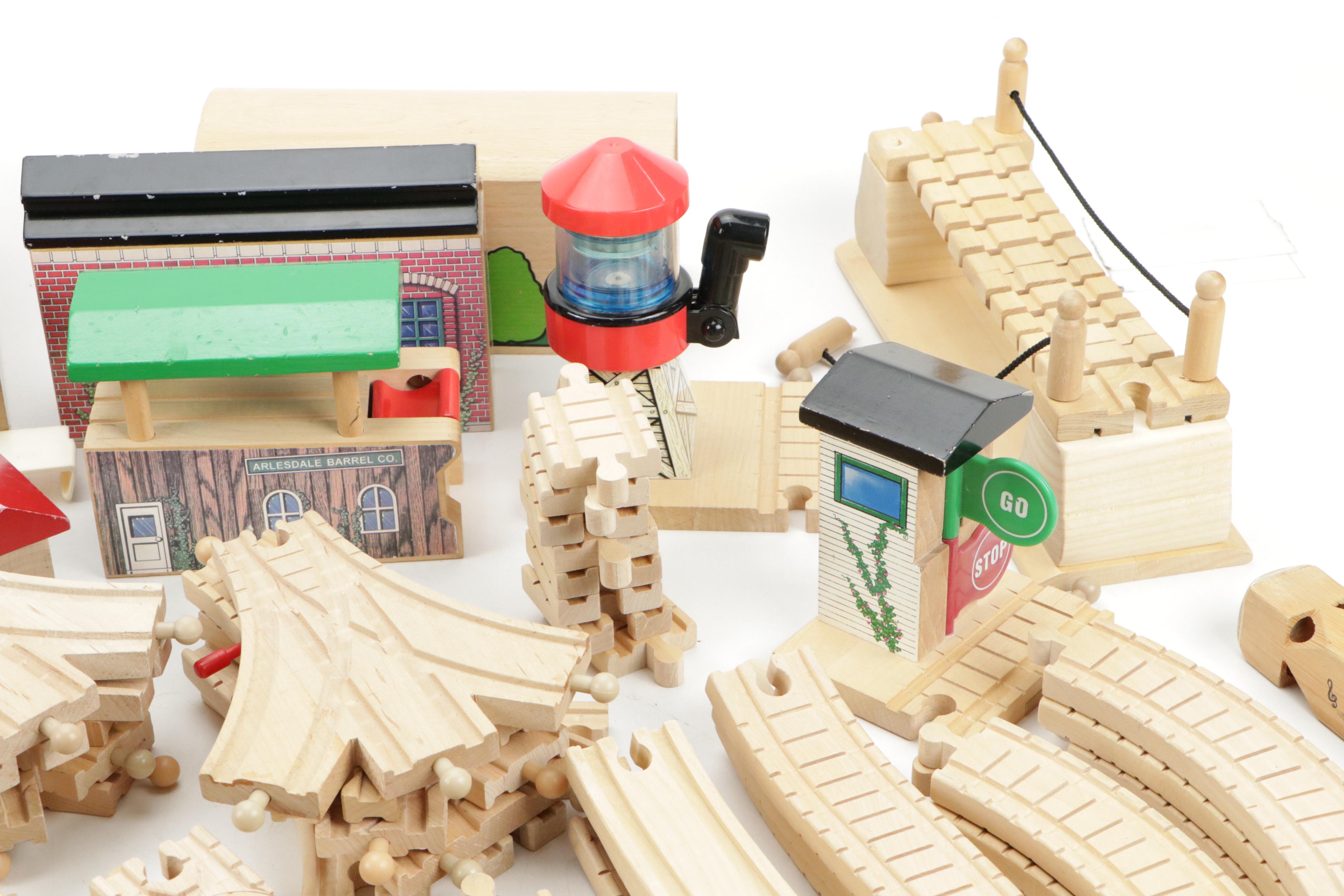 Lionel "Thomas the Tank Engine" and Other Wood Toy Trains with Accessories