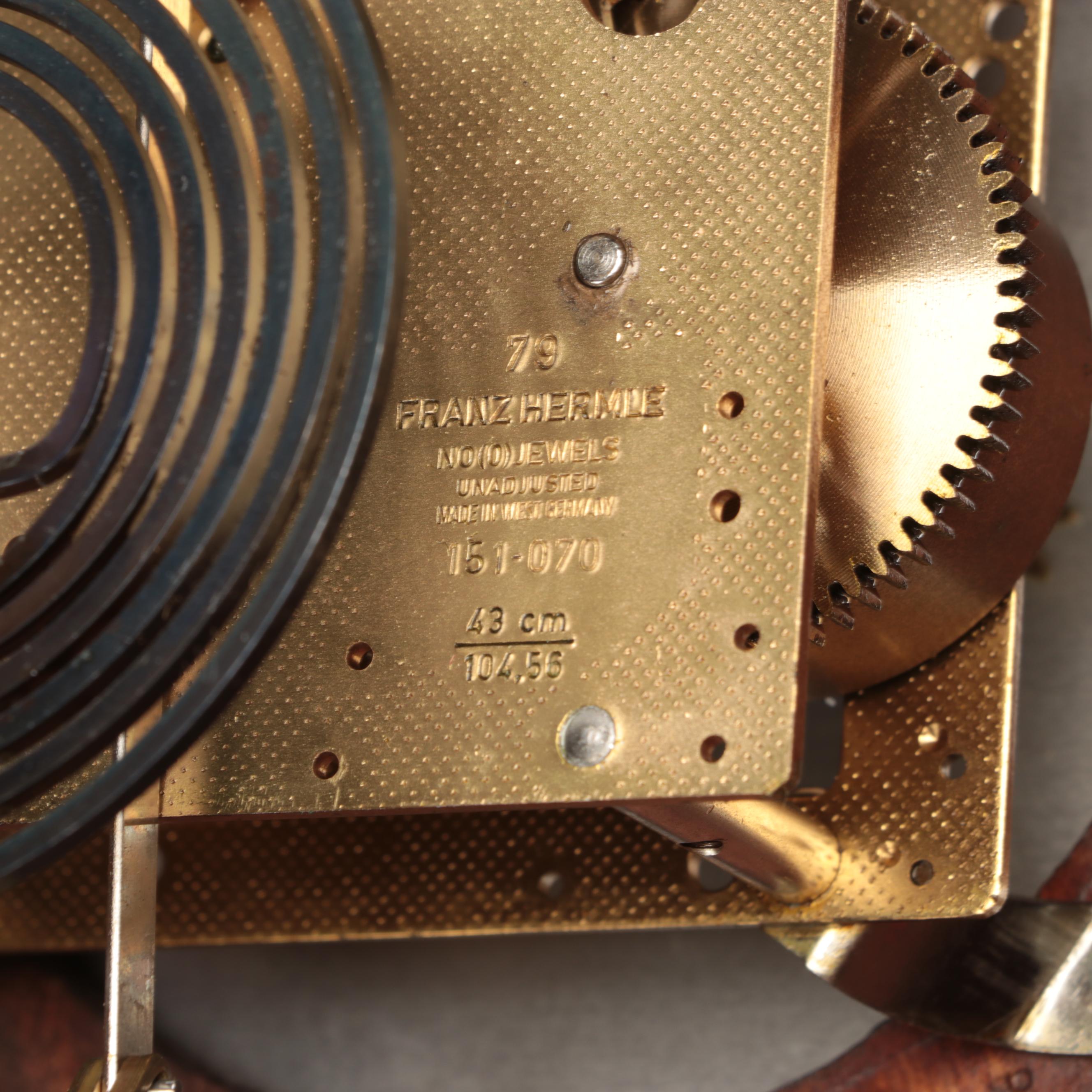 Ridgeway Schoolhouse Regulator Pendulum Wall Clock, Late 20th Century