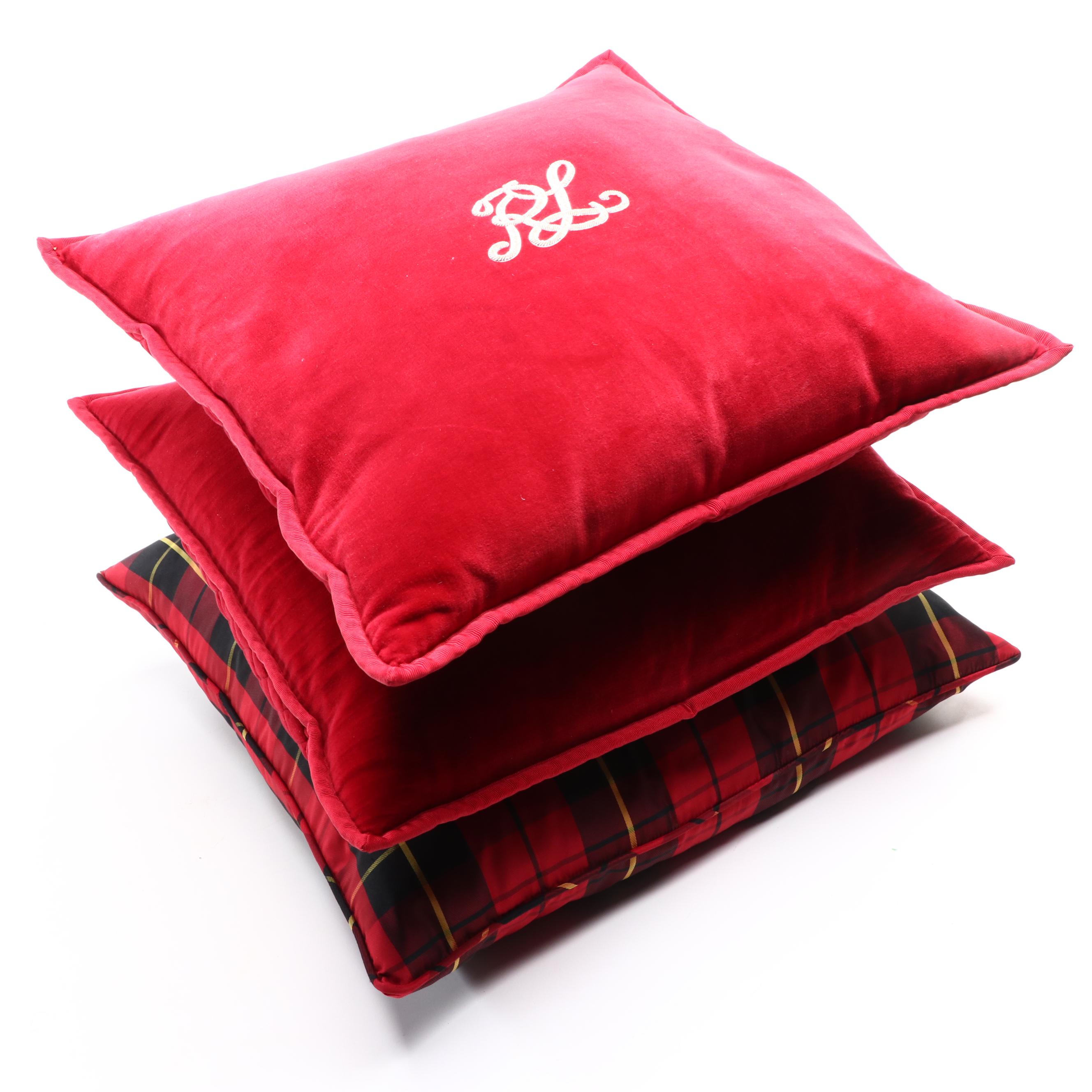 Ralph Lauren Monogrammed Accent Pillows and More