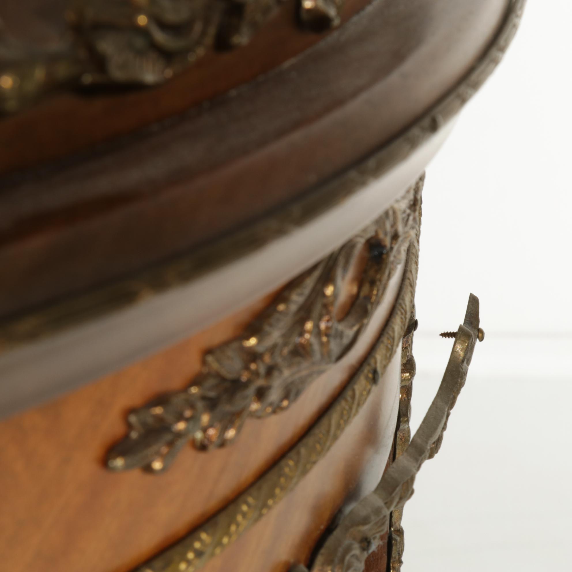 Hartman Louis XV Style Gilt Metal-Mounted and Polychrome-Decorated Vitrine