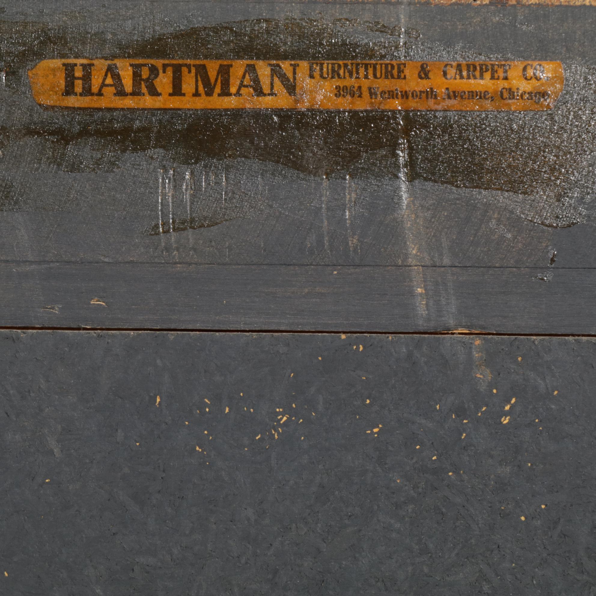 Hartman Louis XV Style Gilt Metal-Mounted and Polychrome-Decorated Vitrine