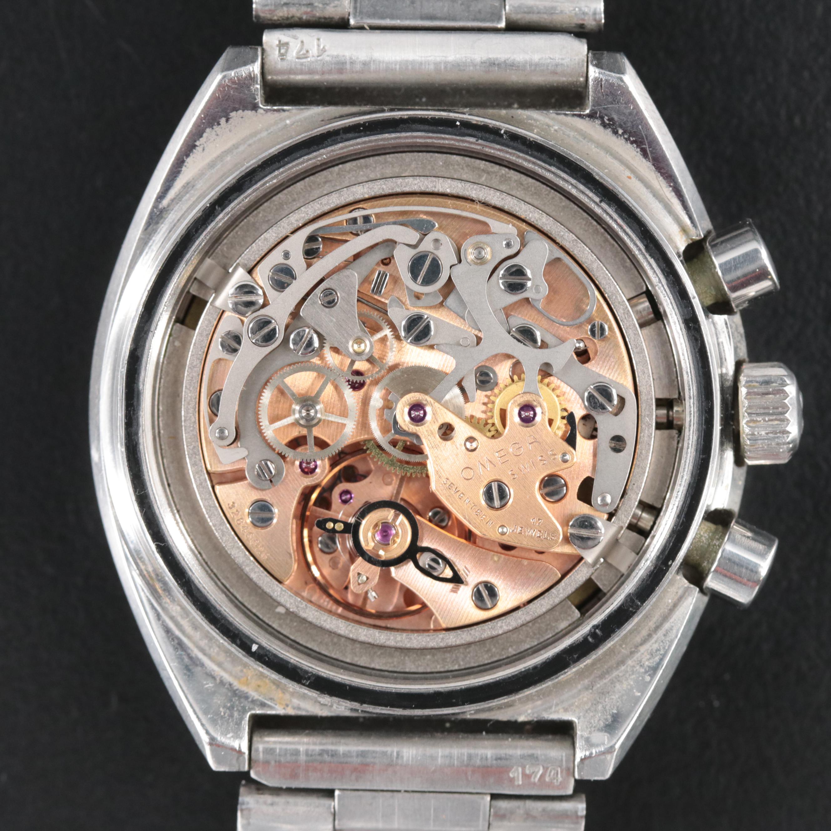 1970 Omega Speedmaster Chronograph Watch