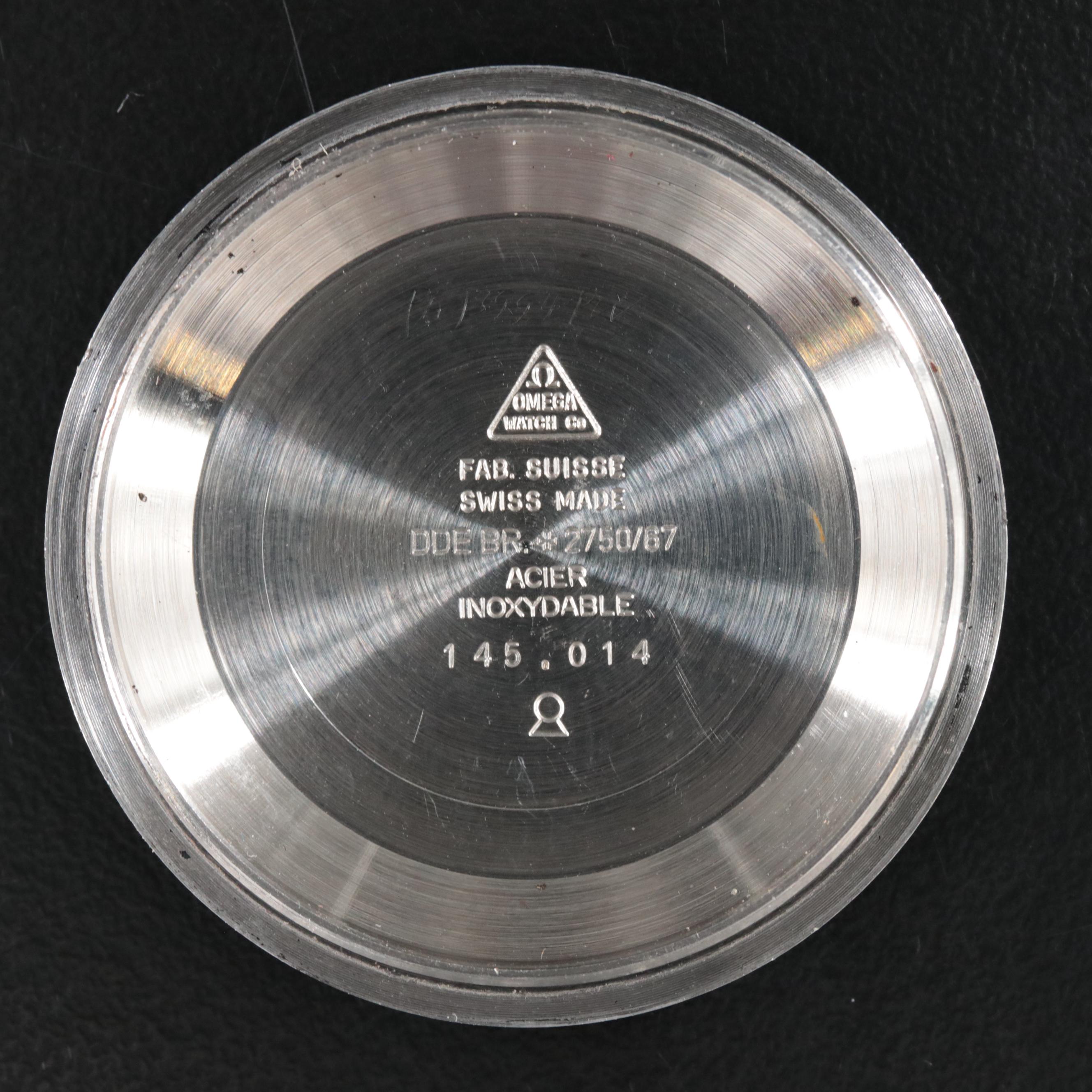 1970 Omega Speedmaster Chronograph Watch