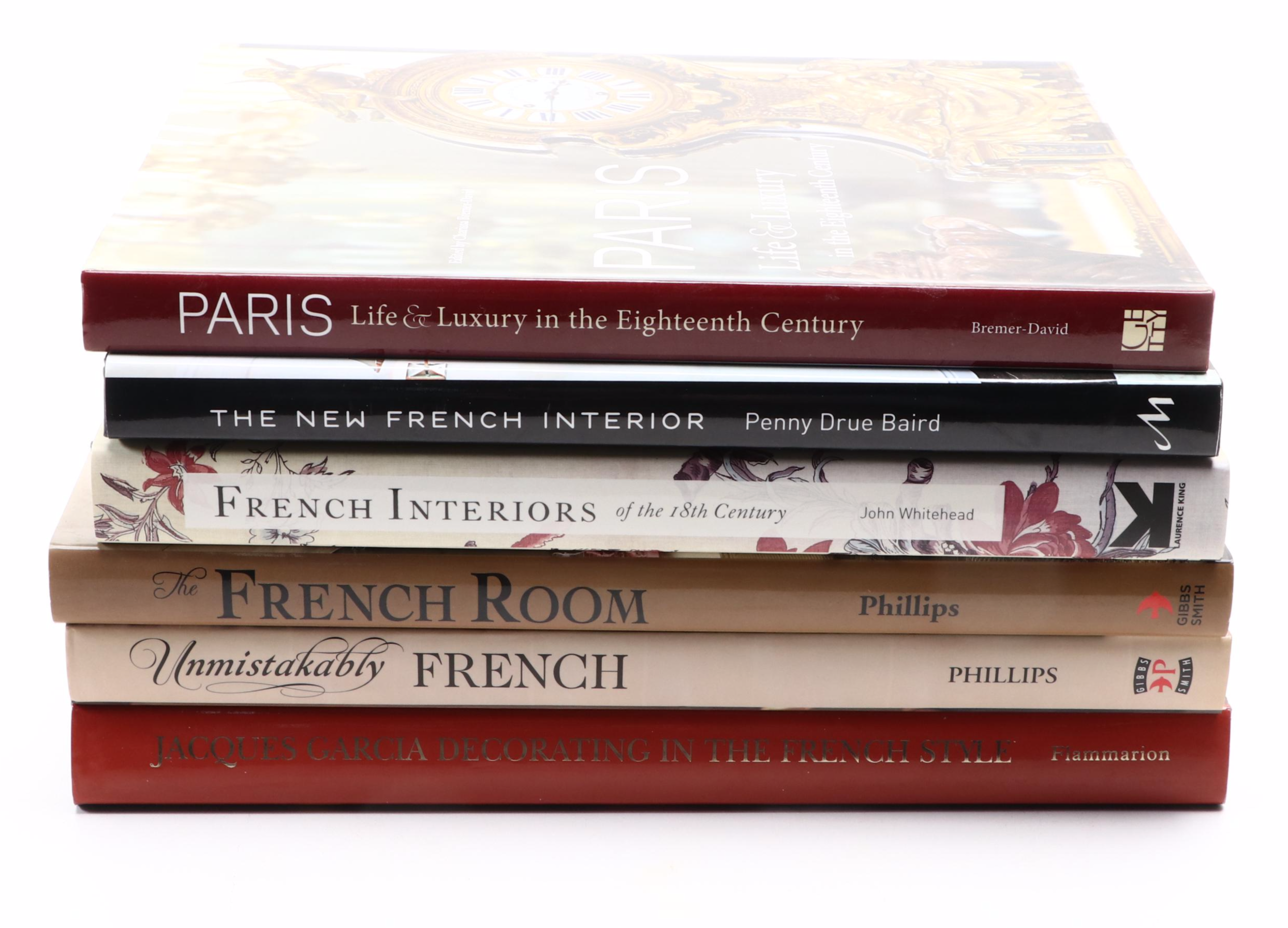 "French Interiors of the 18th Century" and More French Interior Design Books