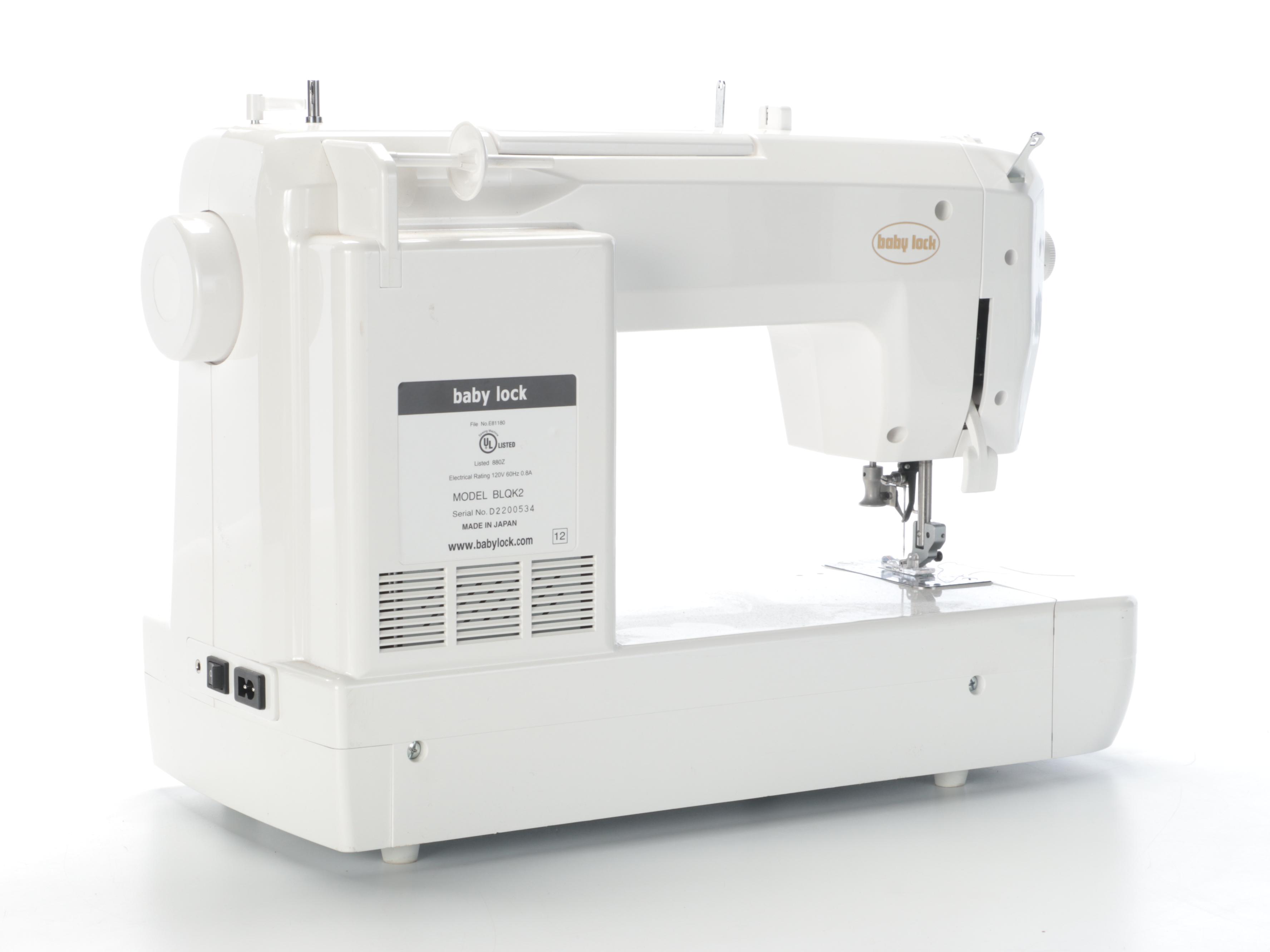 Shasiko Baby Lock Sewing Machine With Sewing Supplies