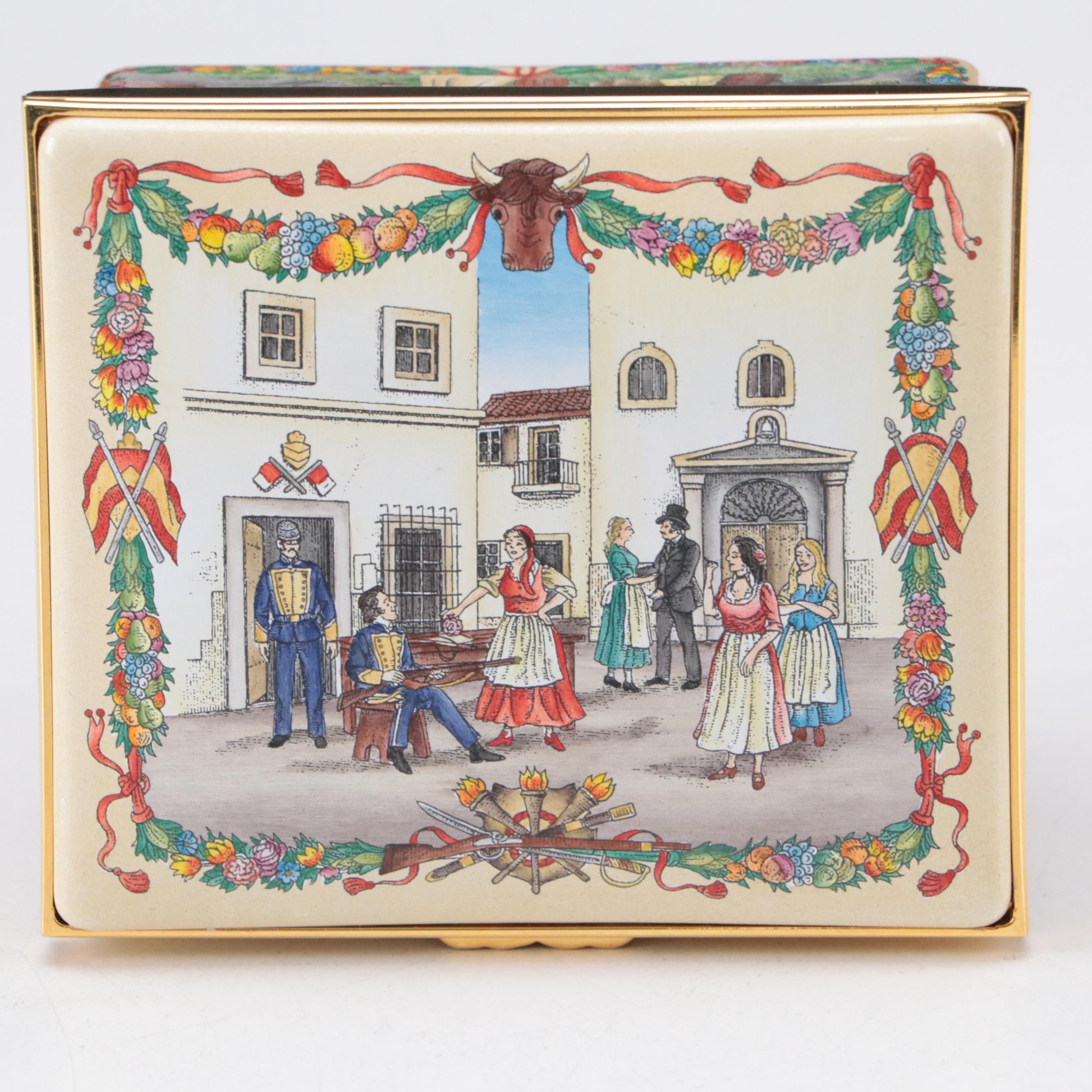 Halcyon Days Enamels Limited Edition "Toréador En Garde" Music Box