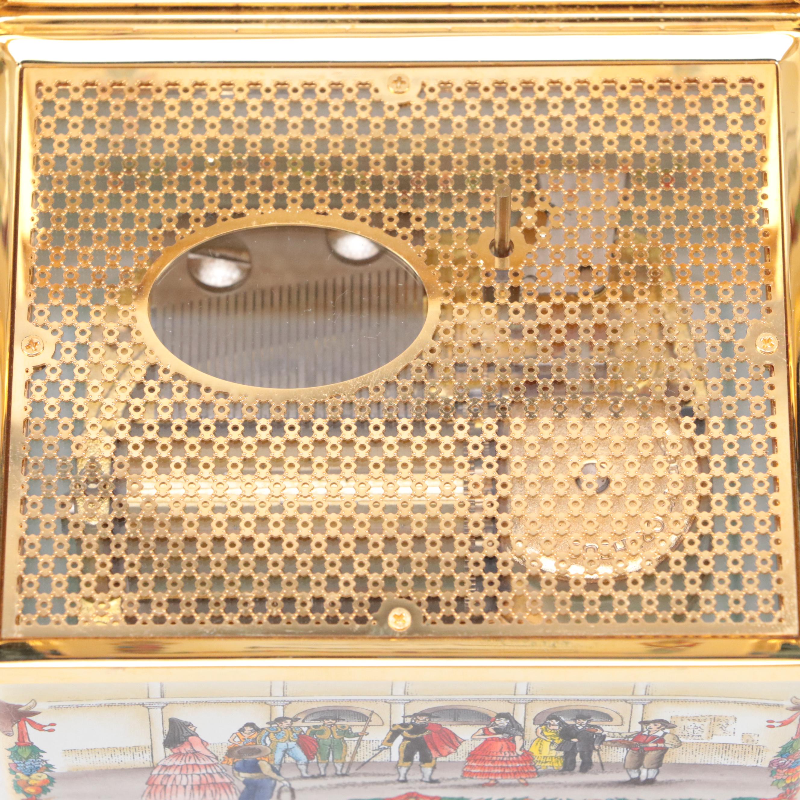 Halcyon Days Enamels Limited Edition "Toréador En Garde" Music Box