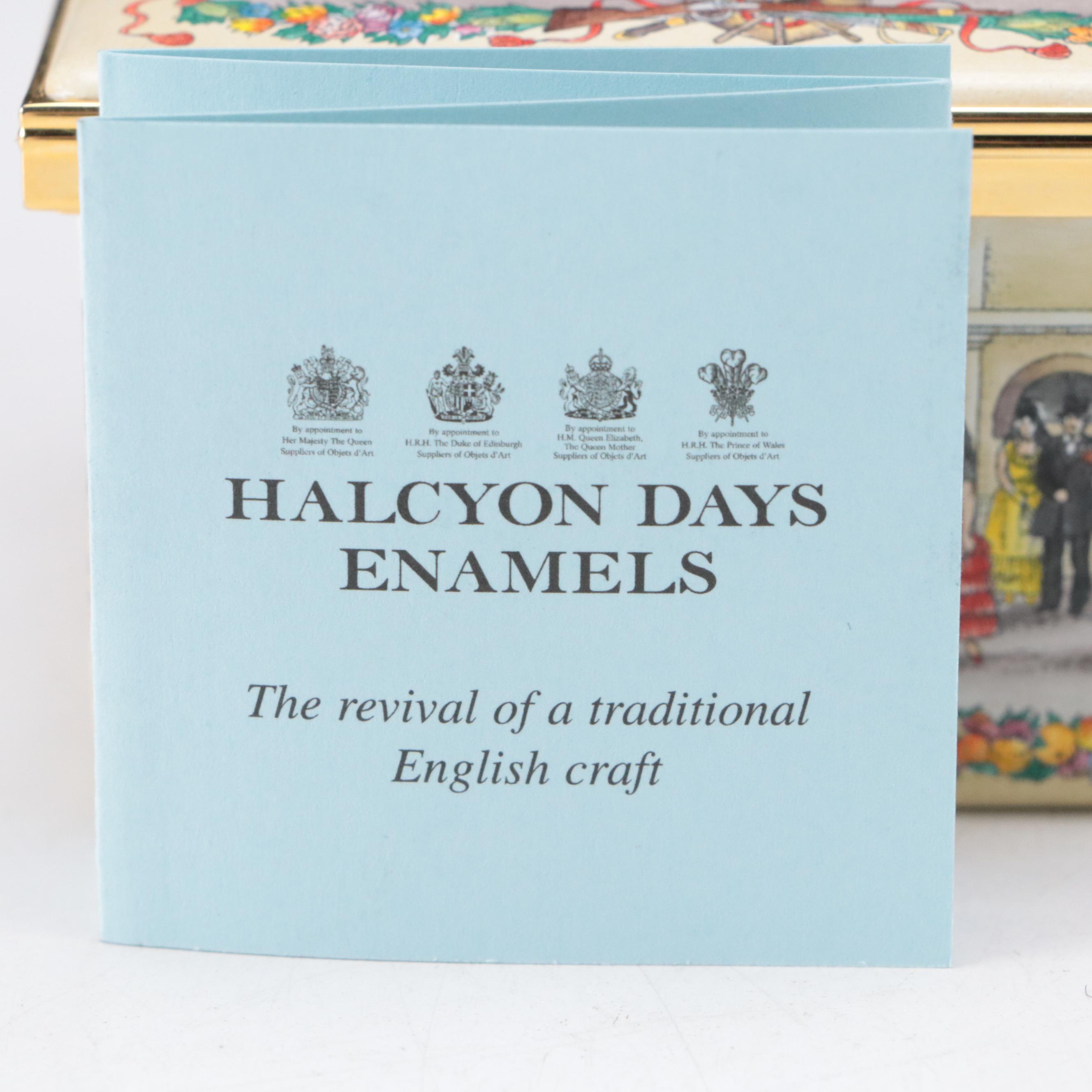 Halcyon Days Enamels Limited Edition "Toréador En Garde" Music Box
