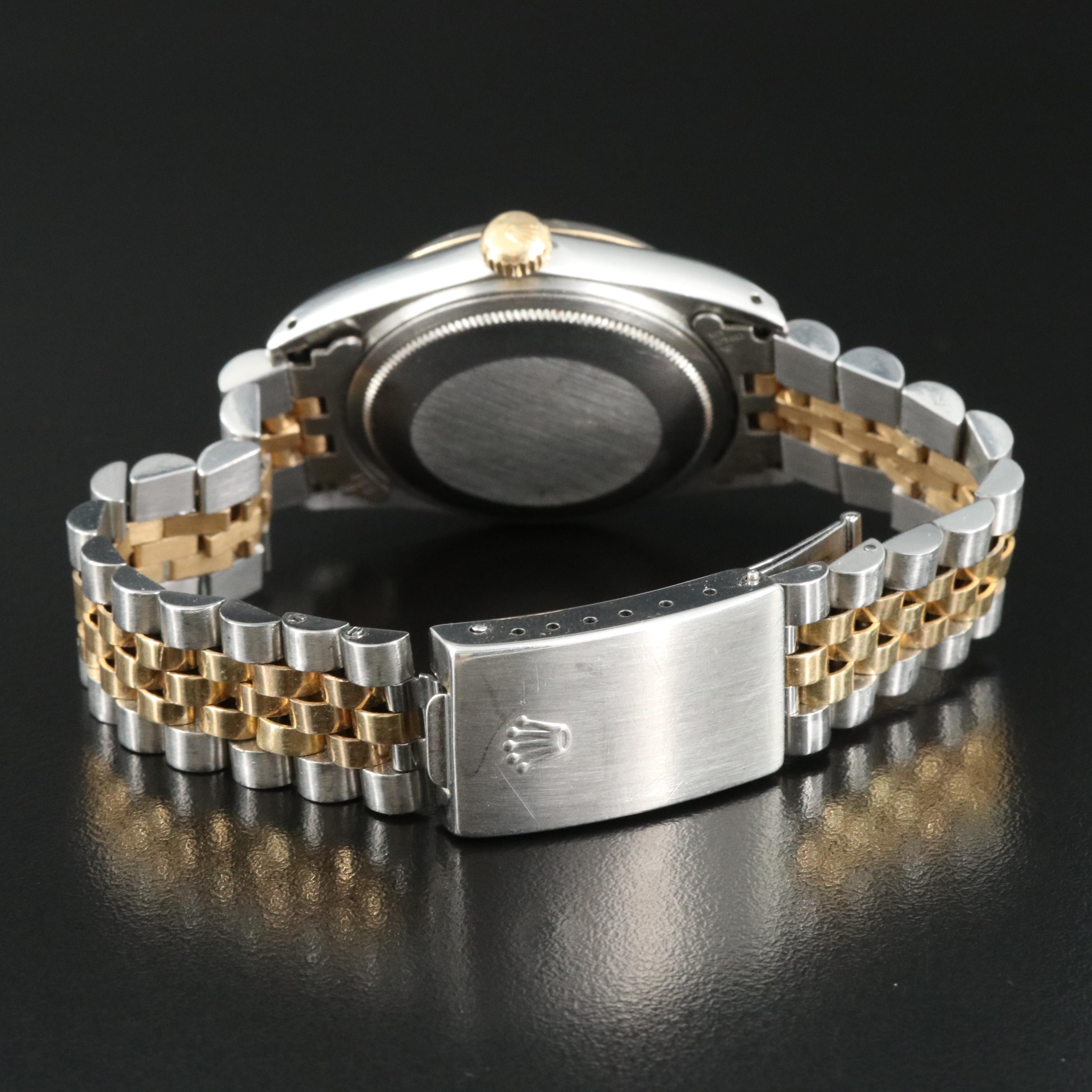 1987 Rolex Oyster Perpetual Datejust 18K and Stainless Steel Watch