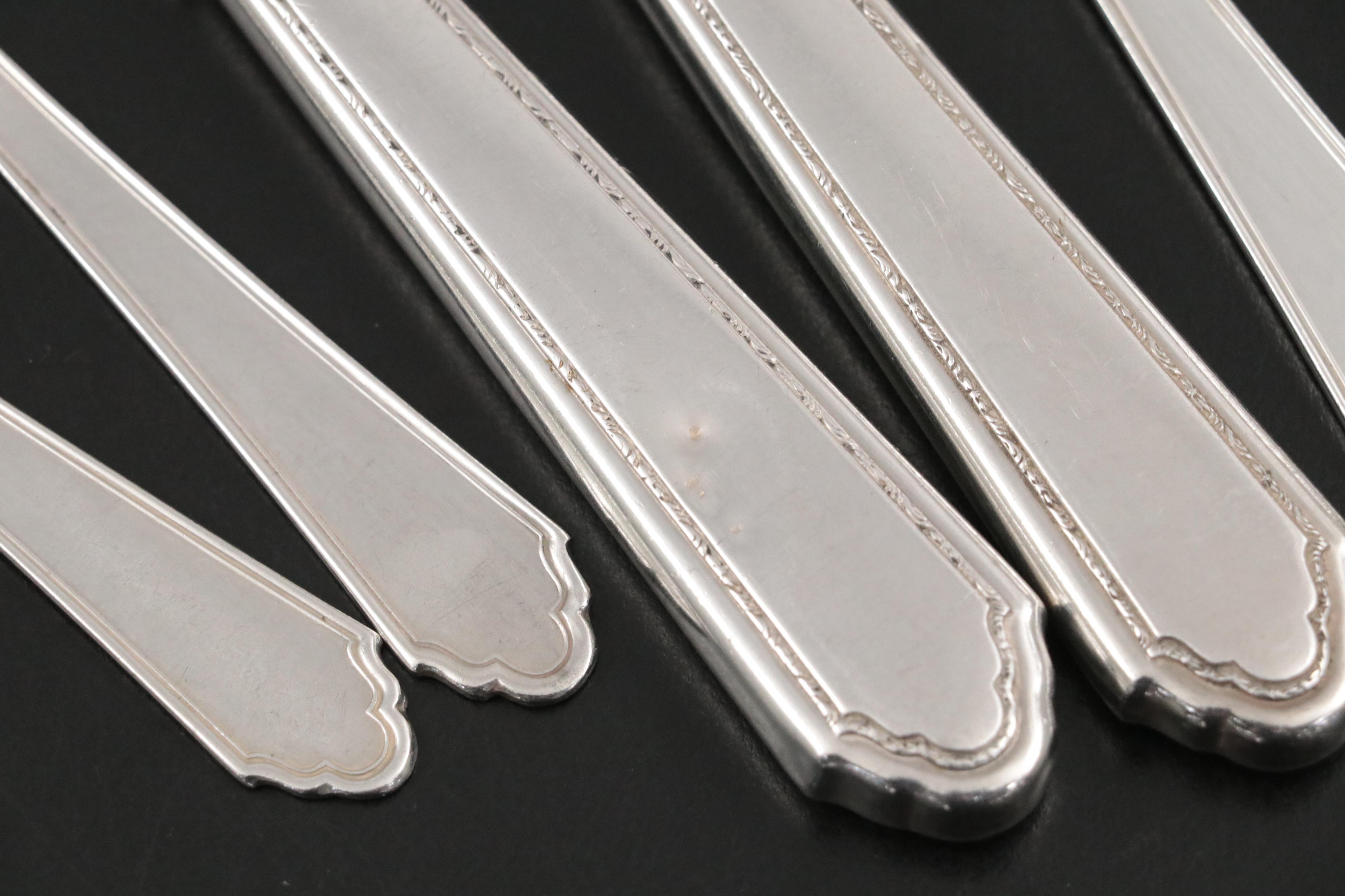 Lunt "William & Mary" Sterling Silver Flatware
