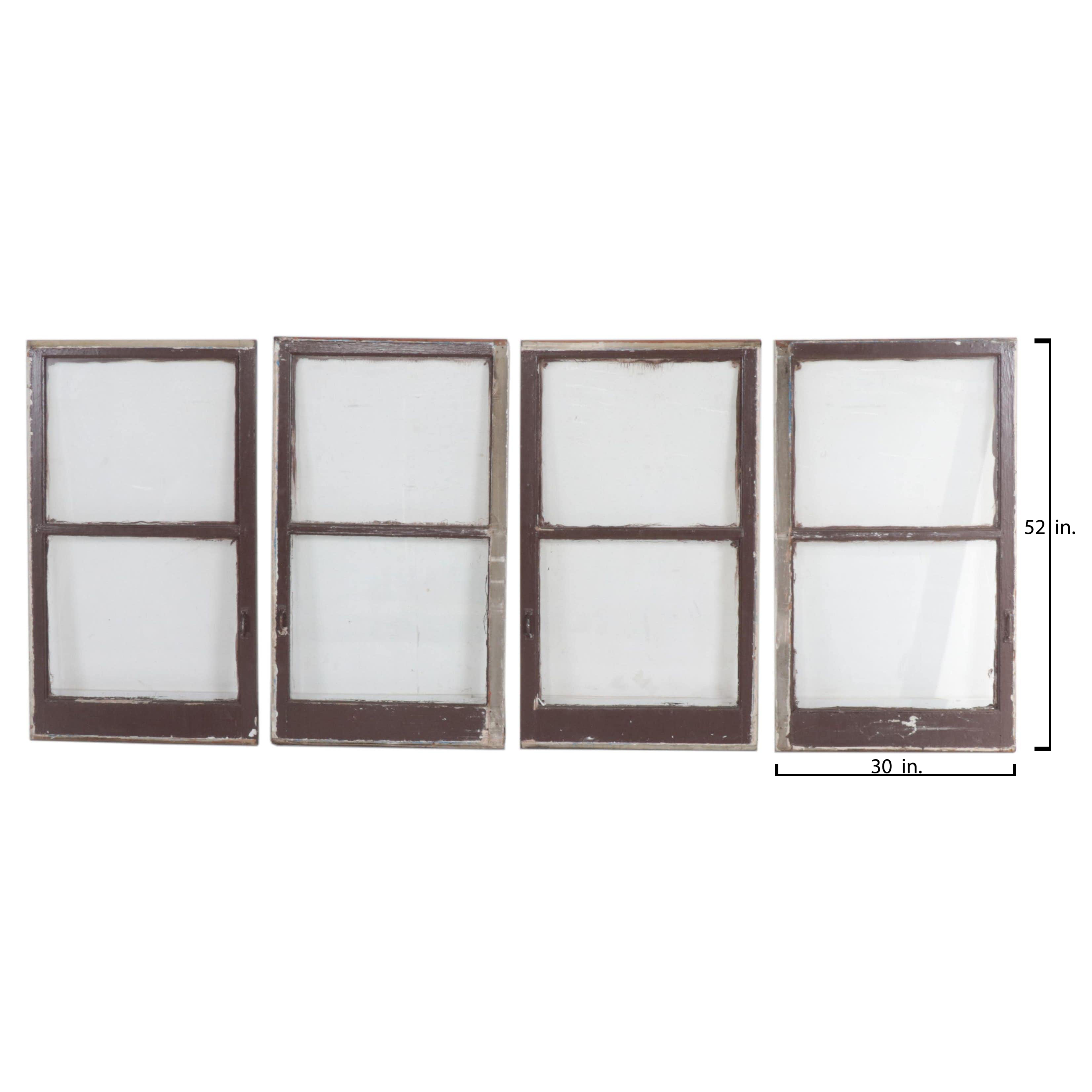 Architectural Salvage Window Panels