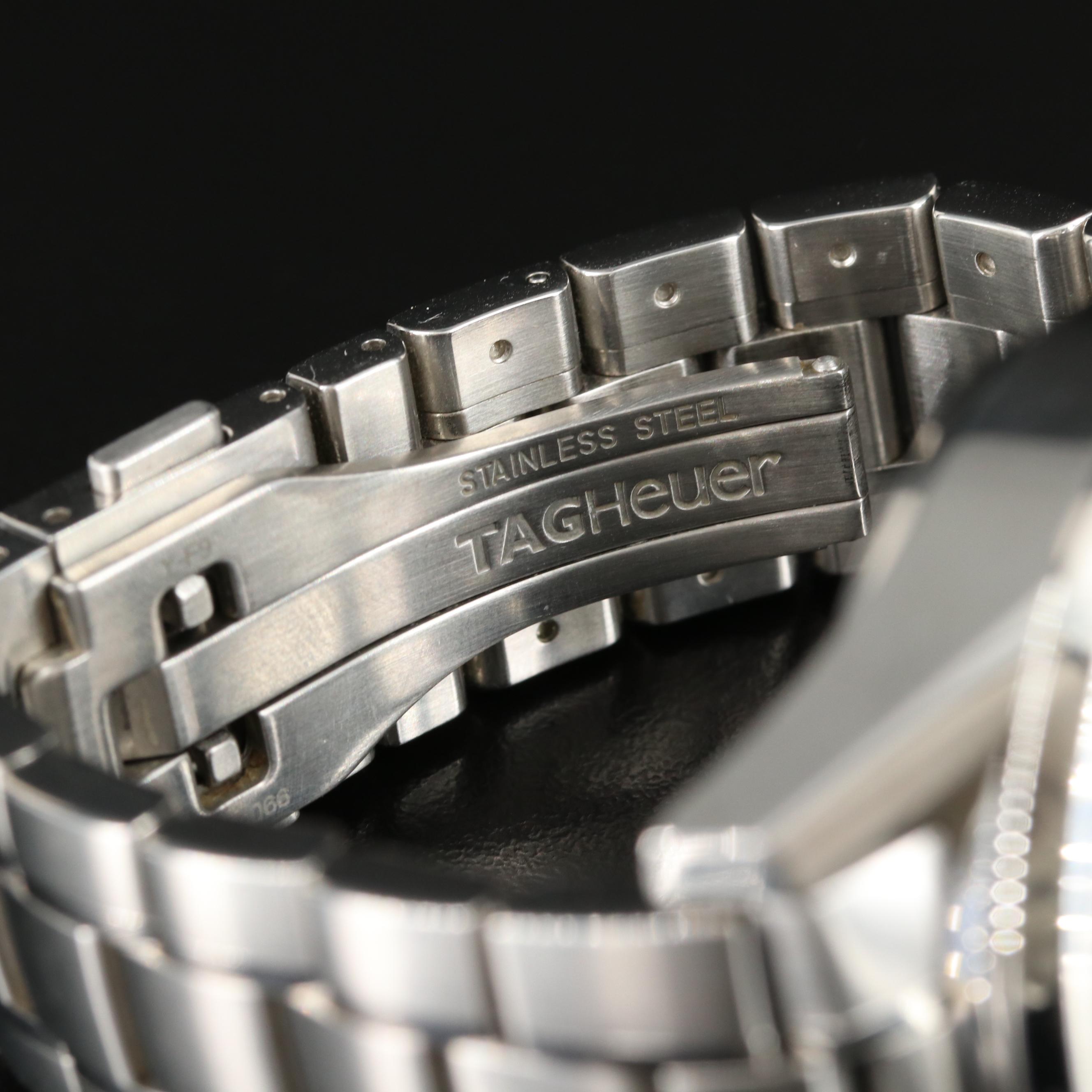 TAG Heuer Carrera Calibre 1887 Chronograph Watch with Mother of Pearl Dial