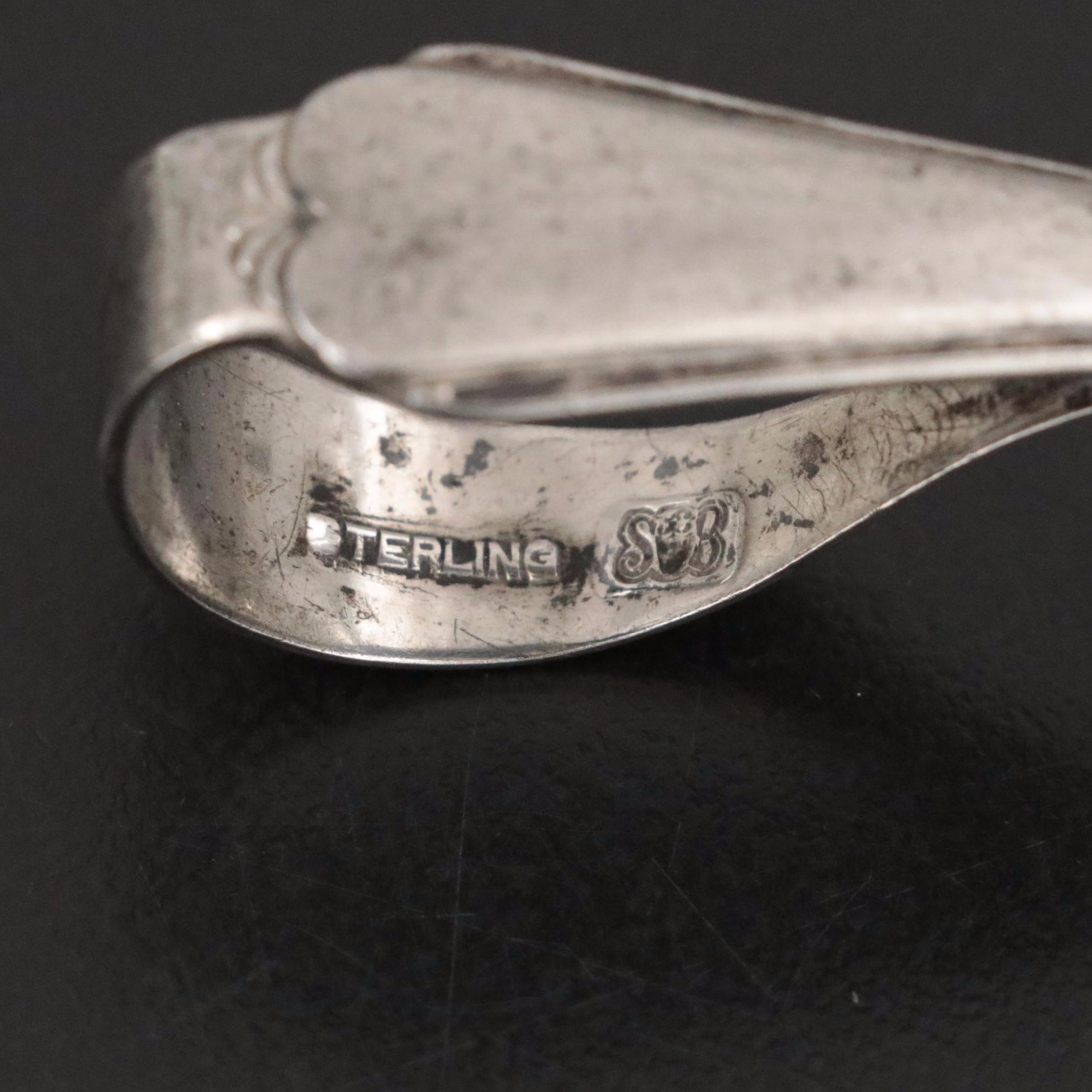 Towle Sterling Silver Baby Cup with Saart Brothers Sterling Baby Spoon