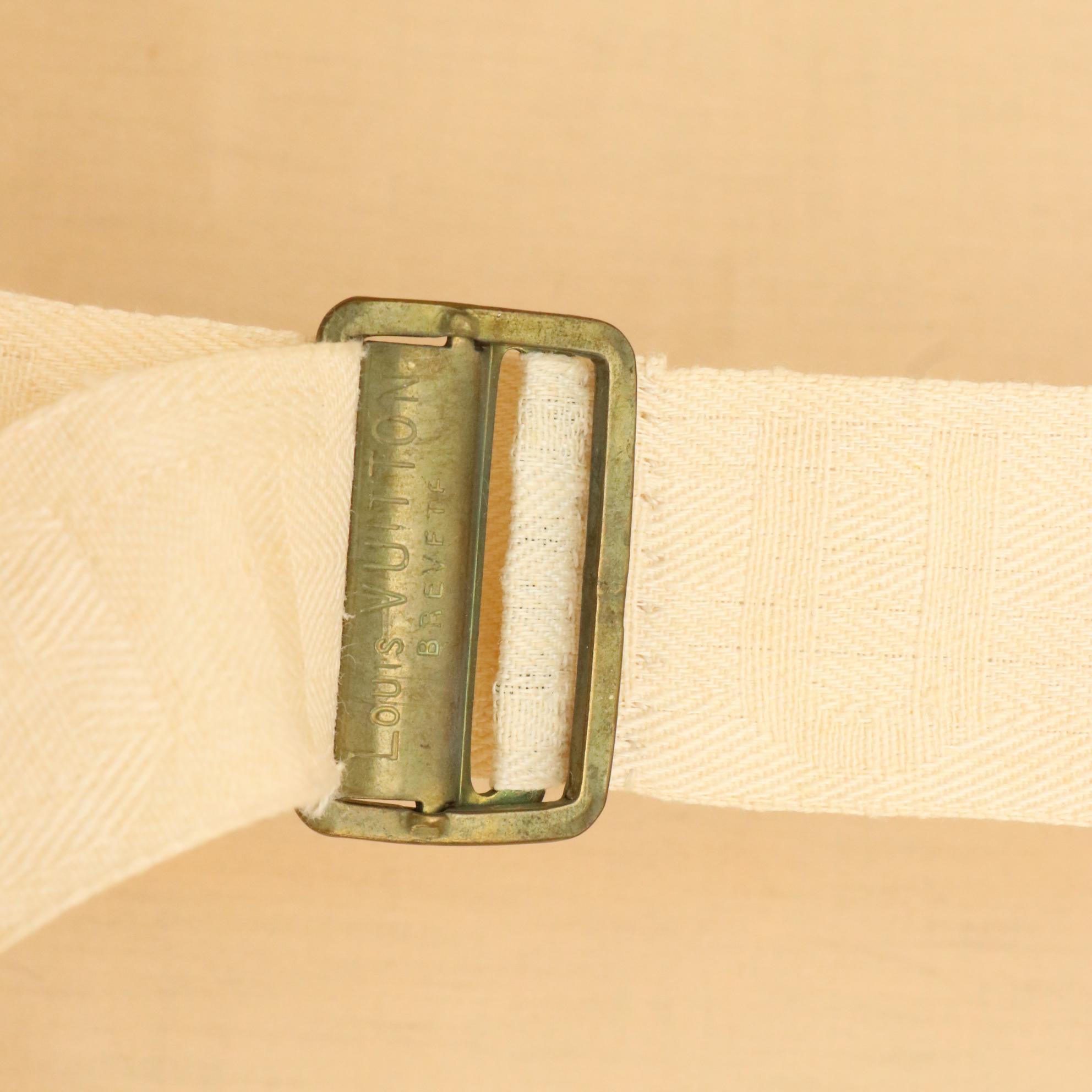 Louis Vuitton Stratos 80 Suitcase in Monogram Canvas and Leather, 1970s