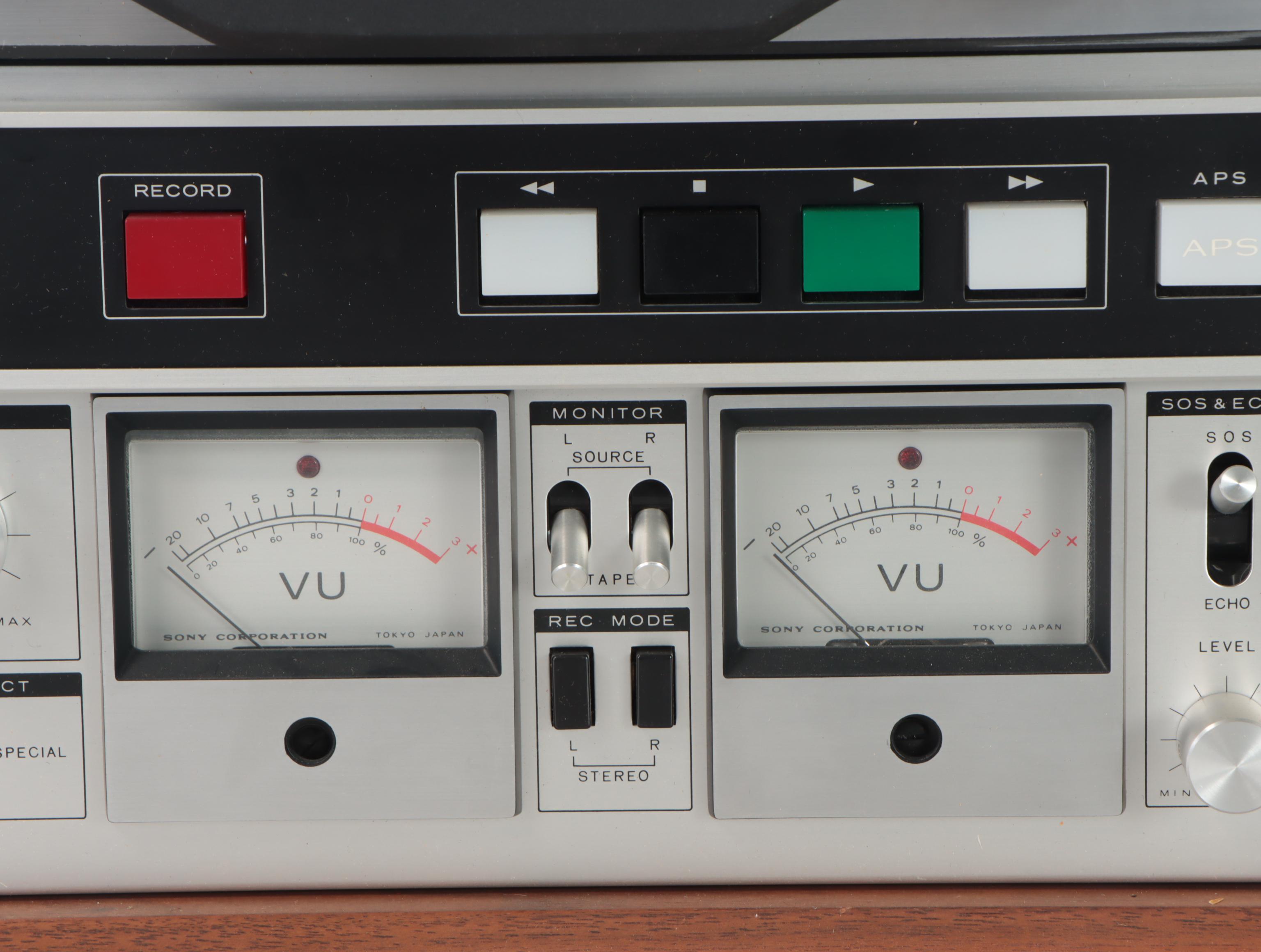 Sony Three Motor Servocontrol TC-850 Reel to Reel Tape Recorder