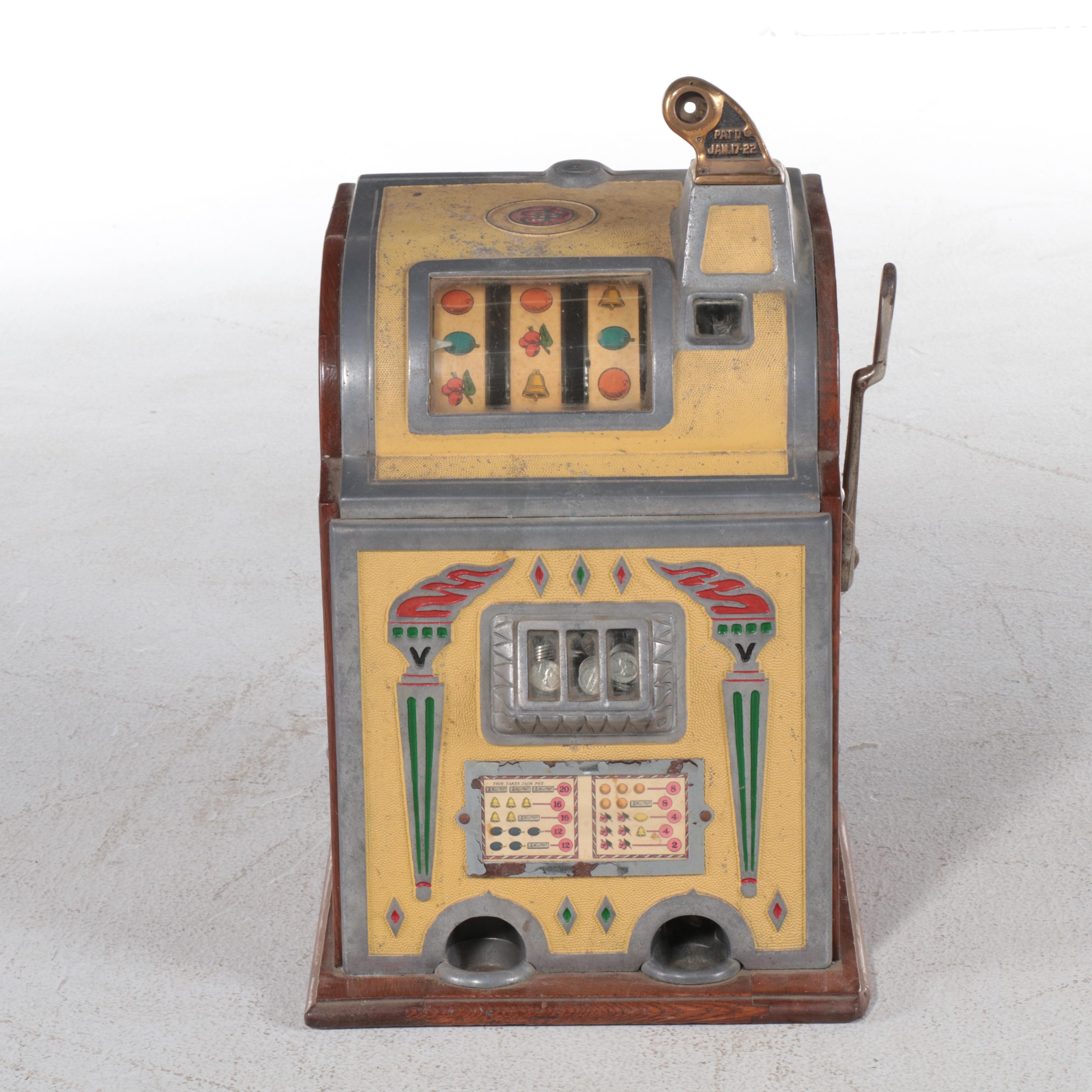O. D. Jennings Slot Machine, Early 20th Century