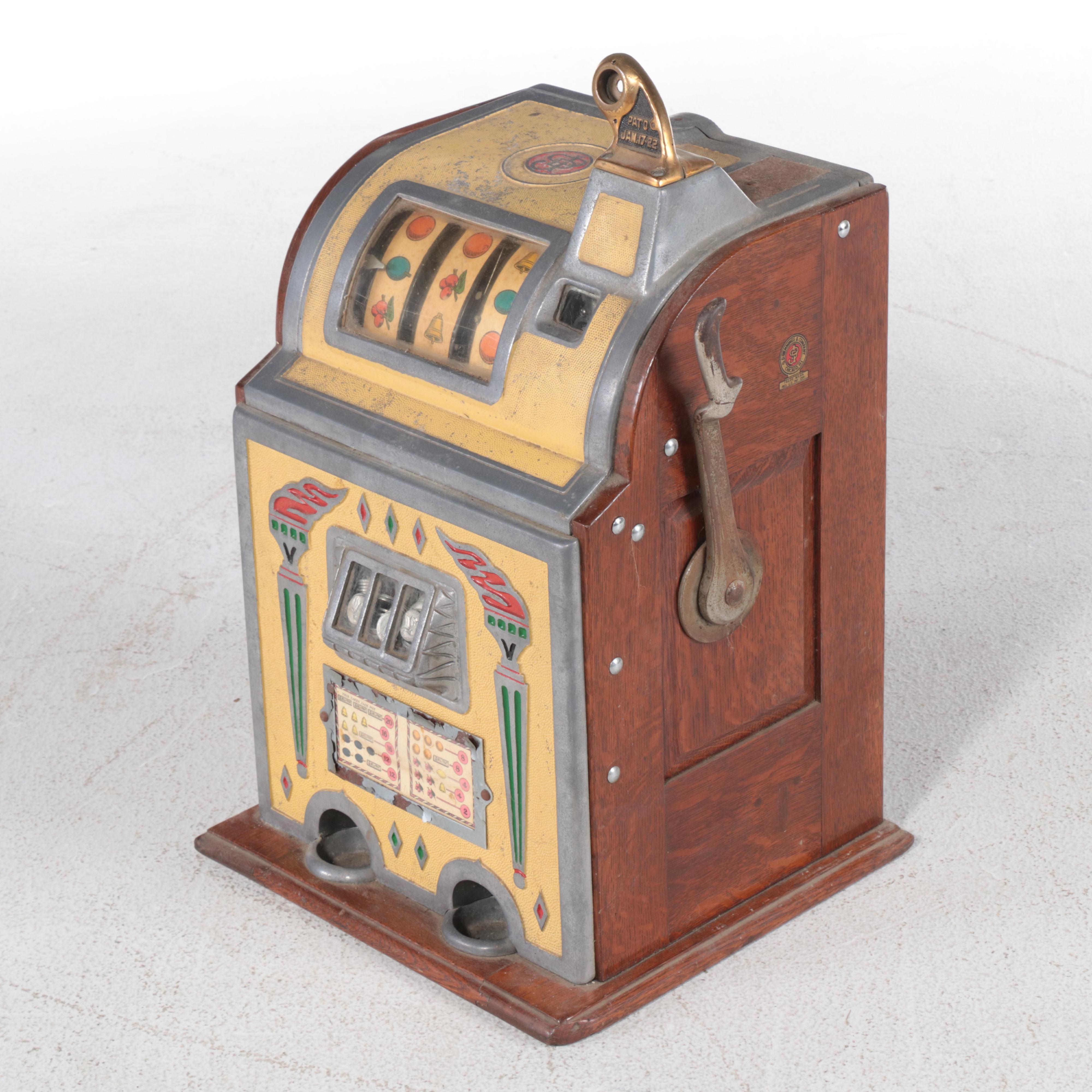 O. D. Jennings Slot Machine, Early 20th Century
