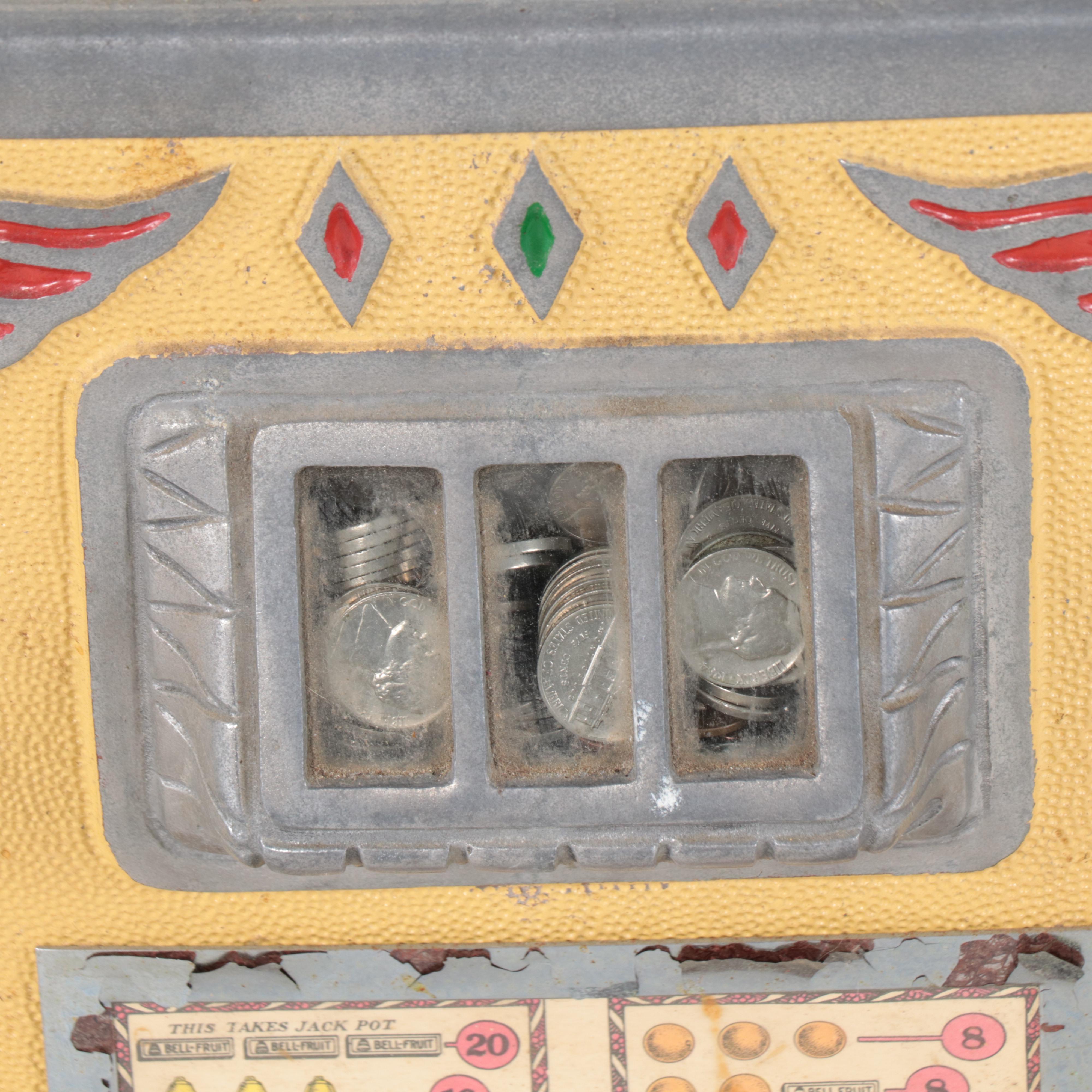 O. D. Jennings Slot Machine, Early 20th Century