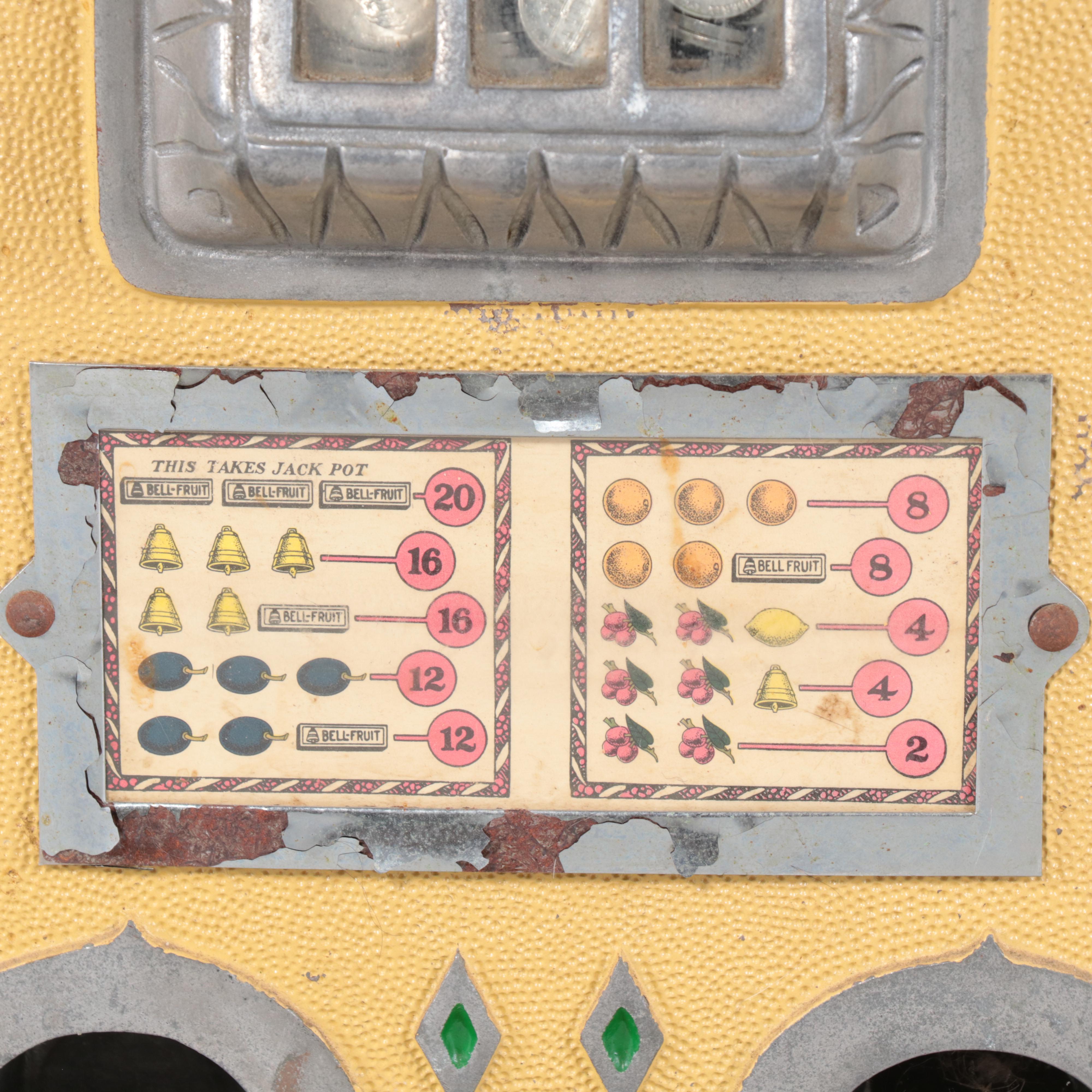 O. D. Jennings Slot Machine, Early 20th Century