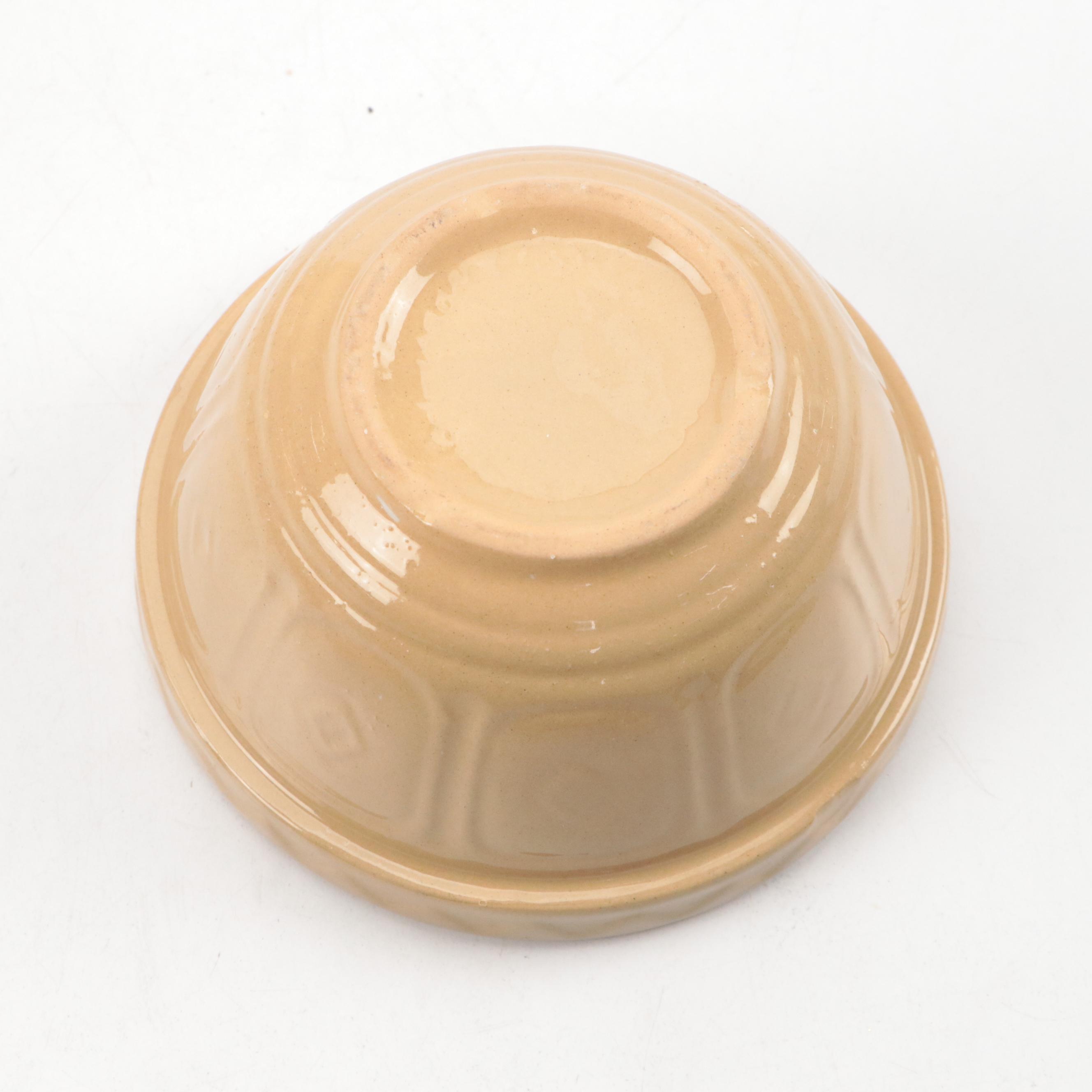 Cook-Rite Cookin Ware Stoneware Mixing Bowl and More