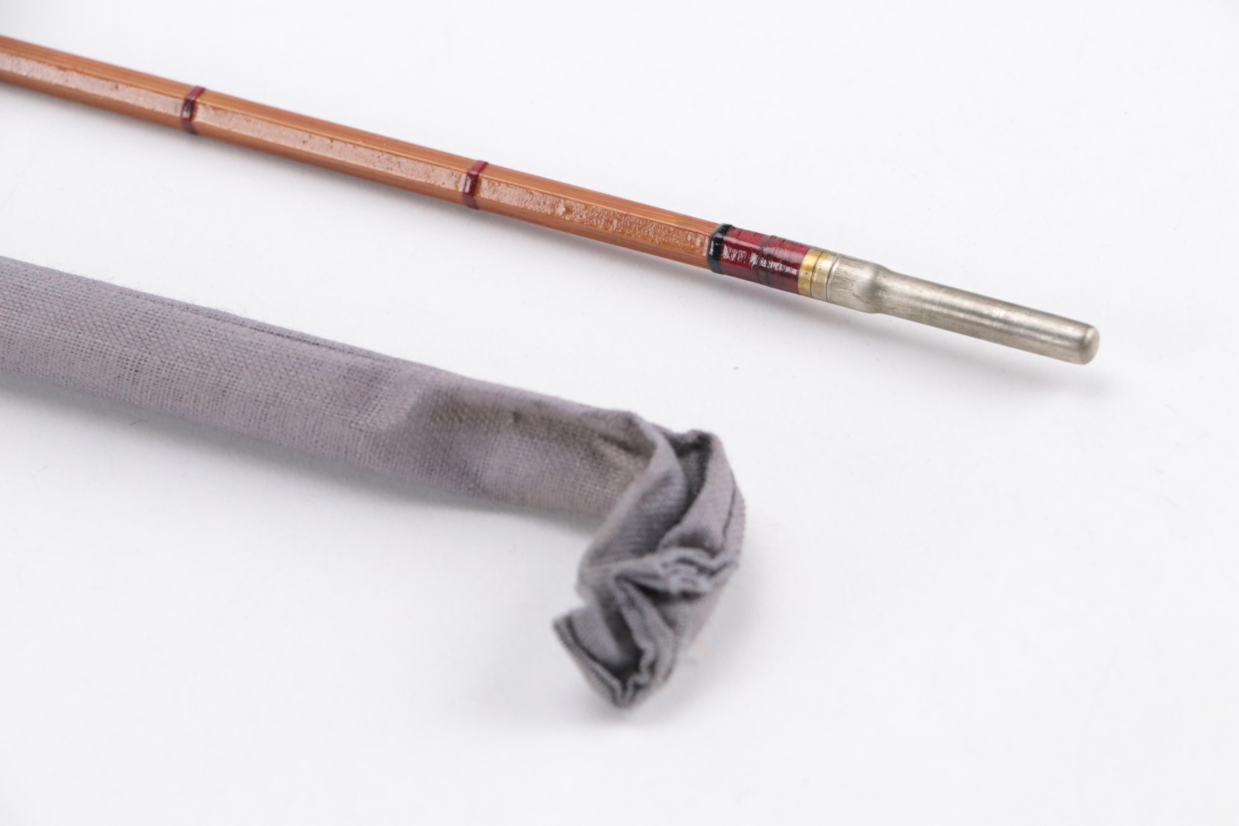 Aesthetic Sterling Handled Cane, Walking Stick with Hidden Fishing Rod, More