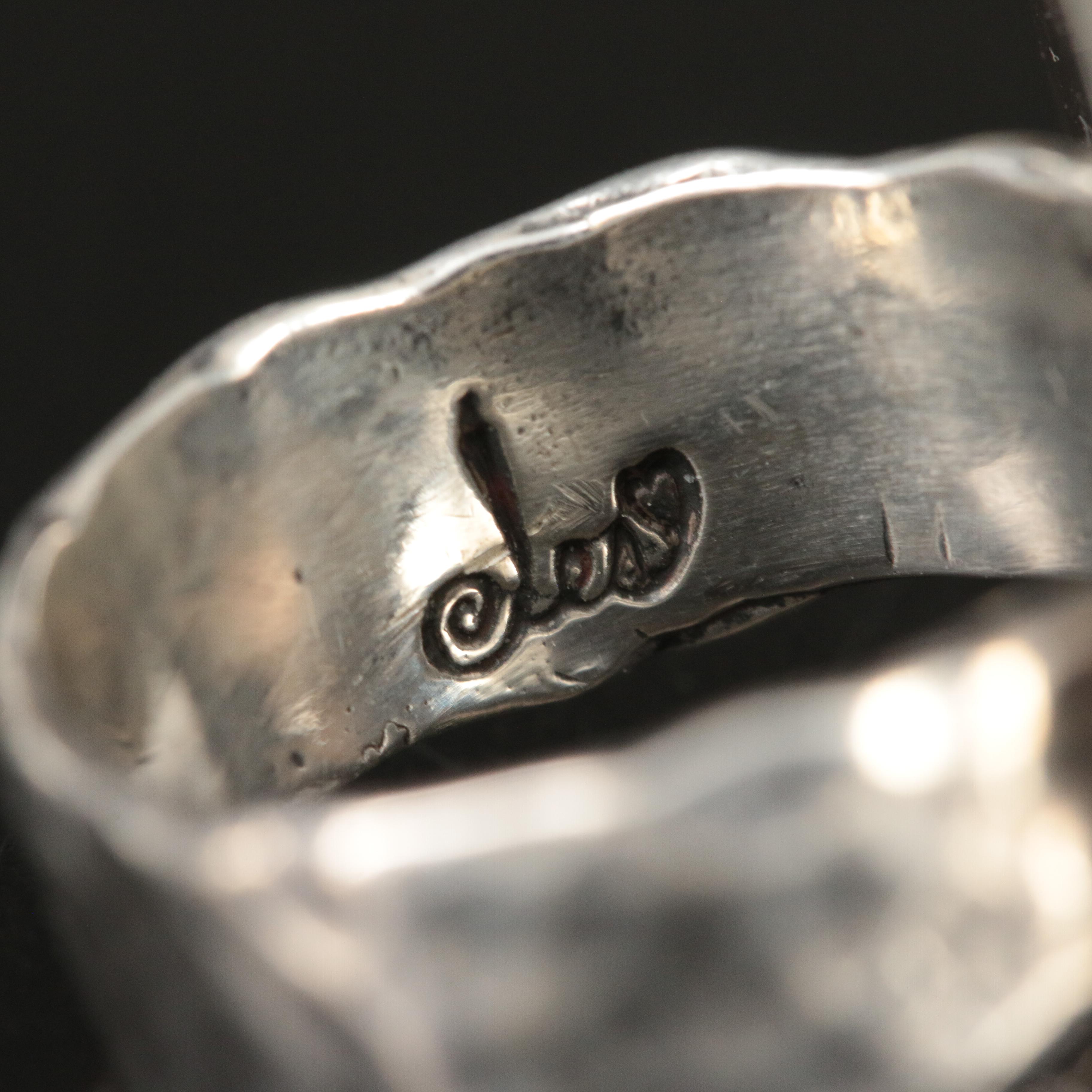 Jes MaHarry 'On a Clear Night' Sterling, 14K and Lapis Lazuli Ring