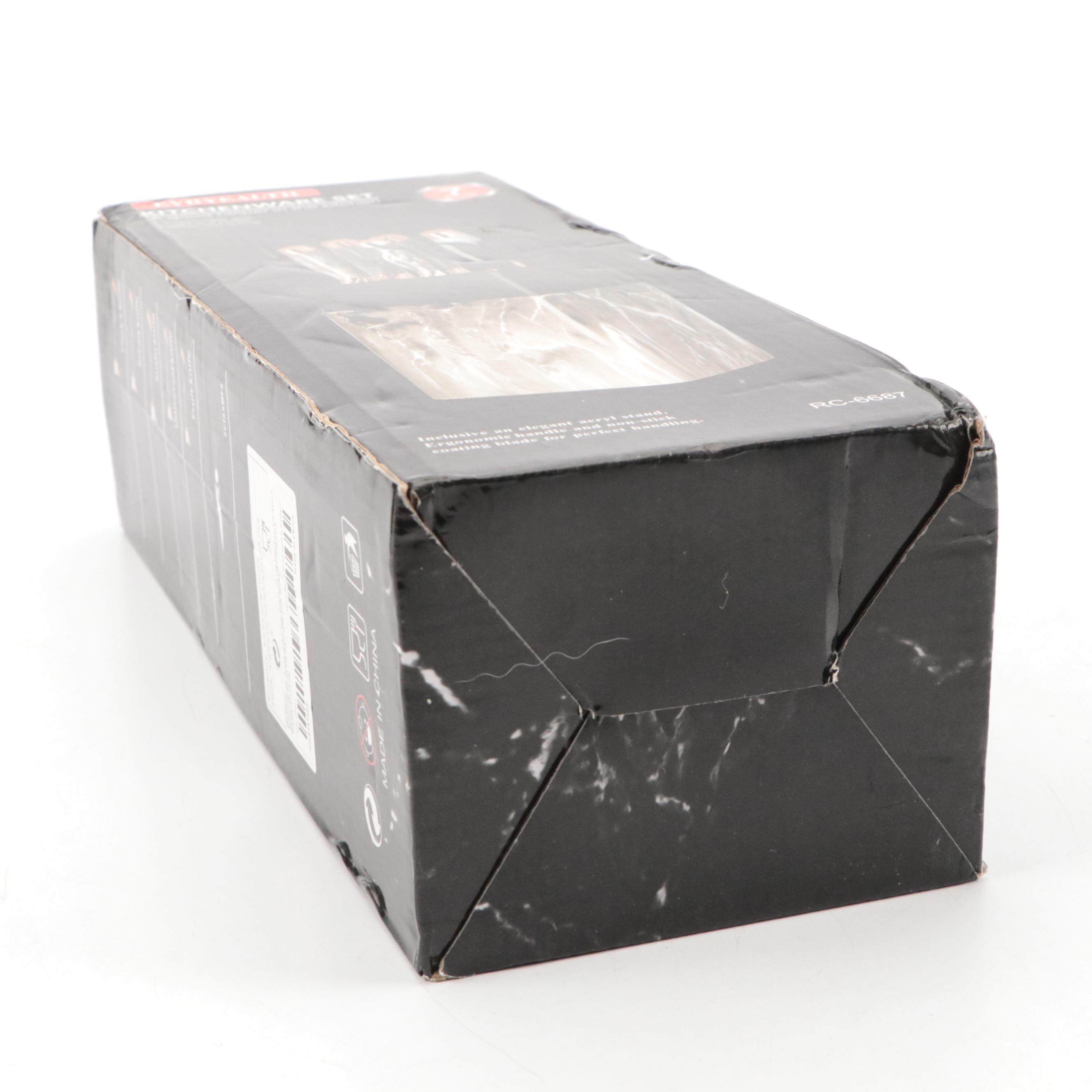 Evryealth Kitchen Knife Set with Cutlery Block