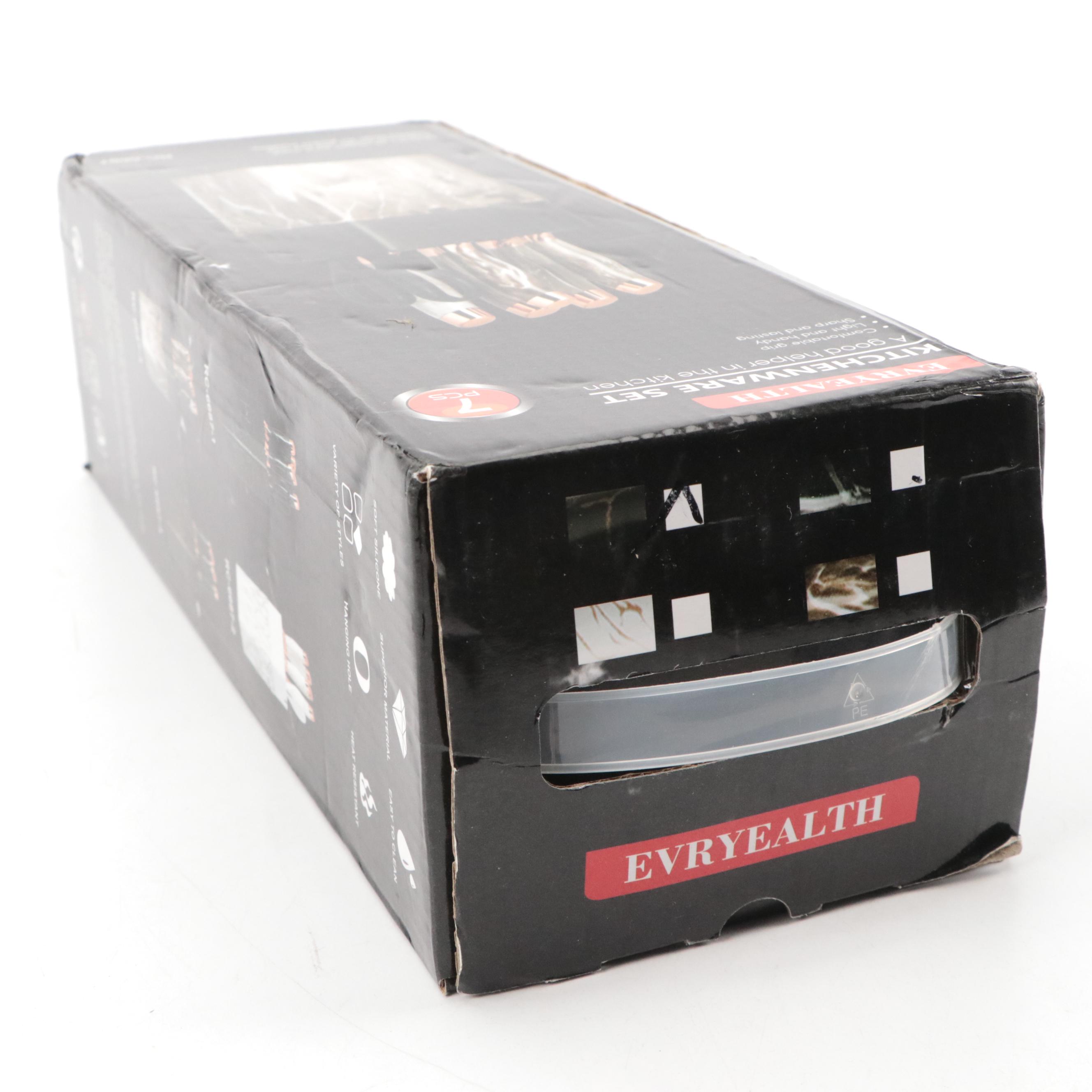 Evryealth Kitchen Knife Set with Cutlery Block