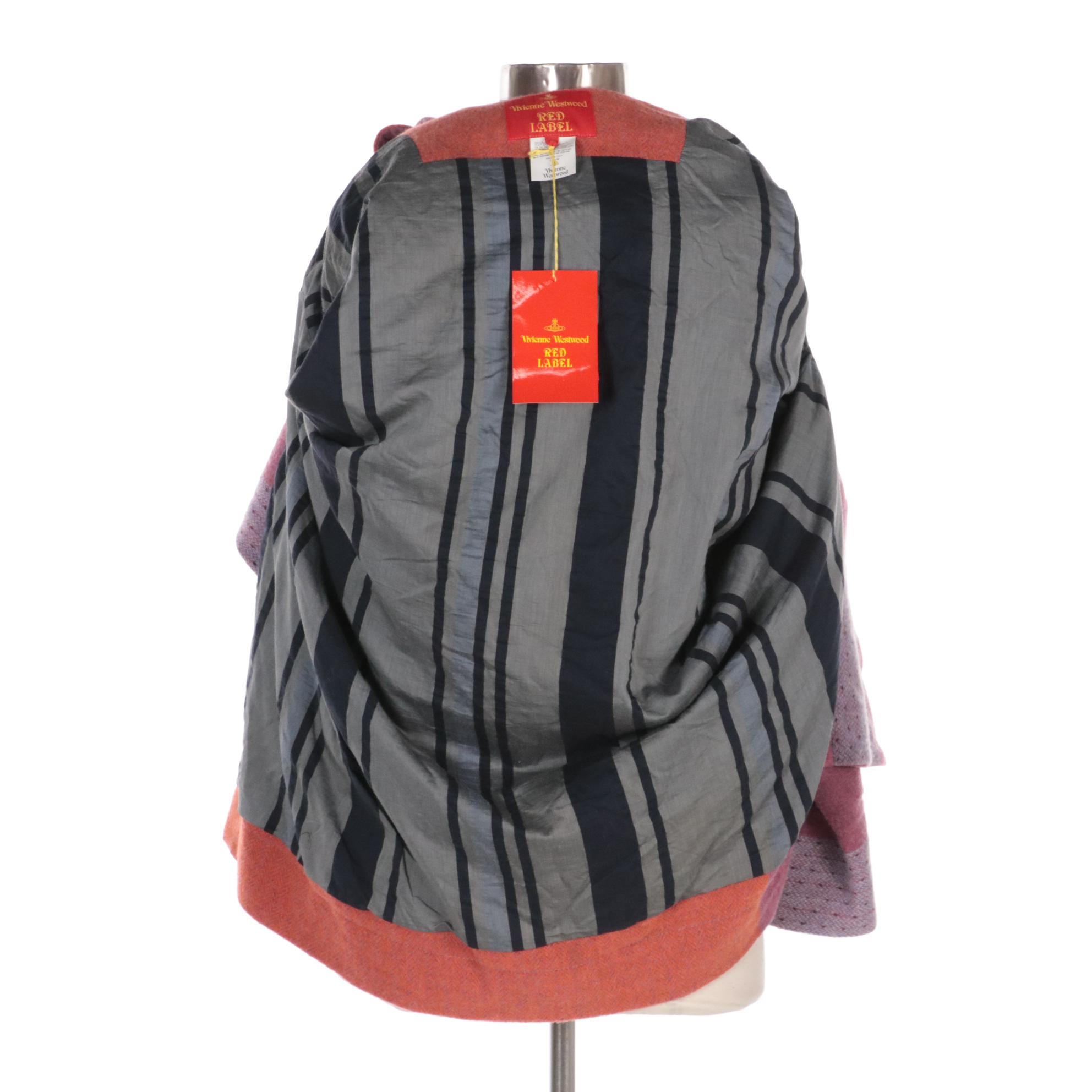 Vivienne Westwood Red Label Wool Blend Hooded Jacket, Deadstock with Tag