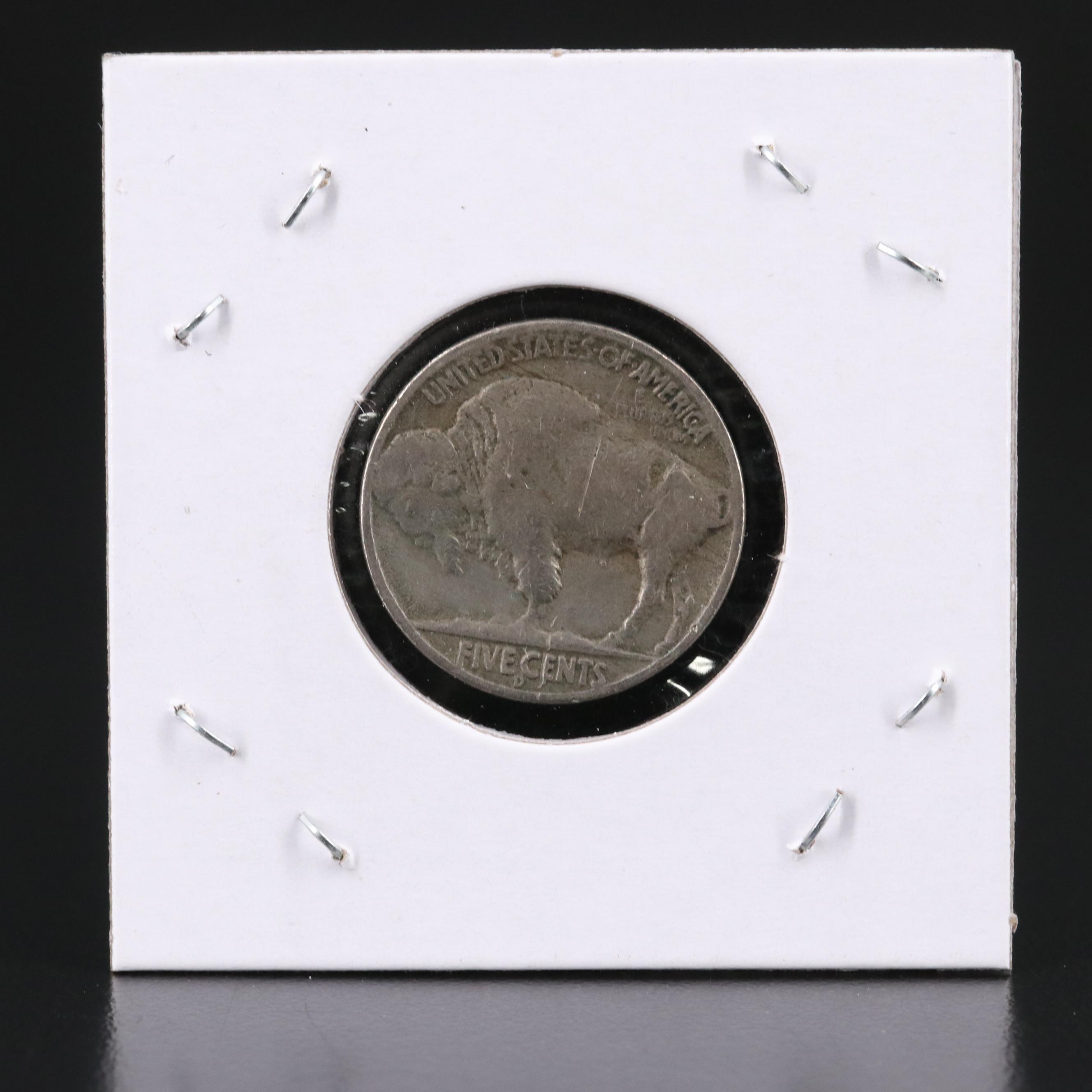 Key Date 1937-D Three Legged Buffalo Nickel