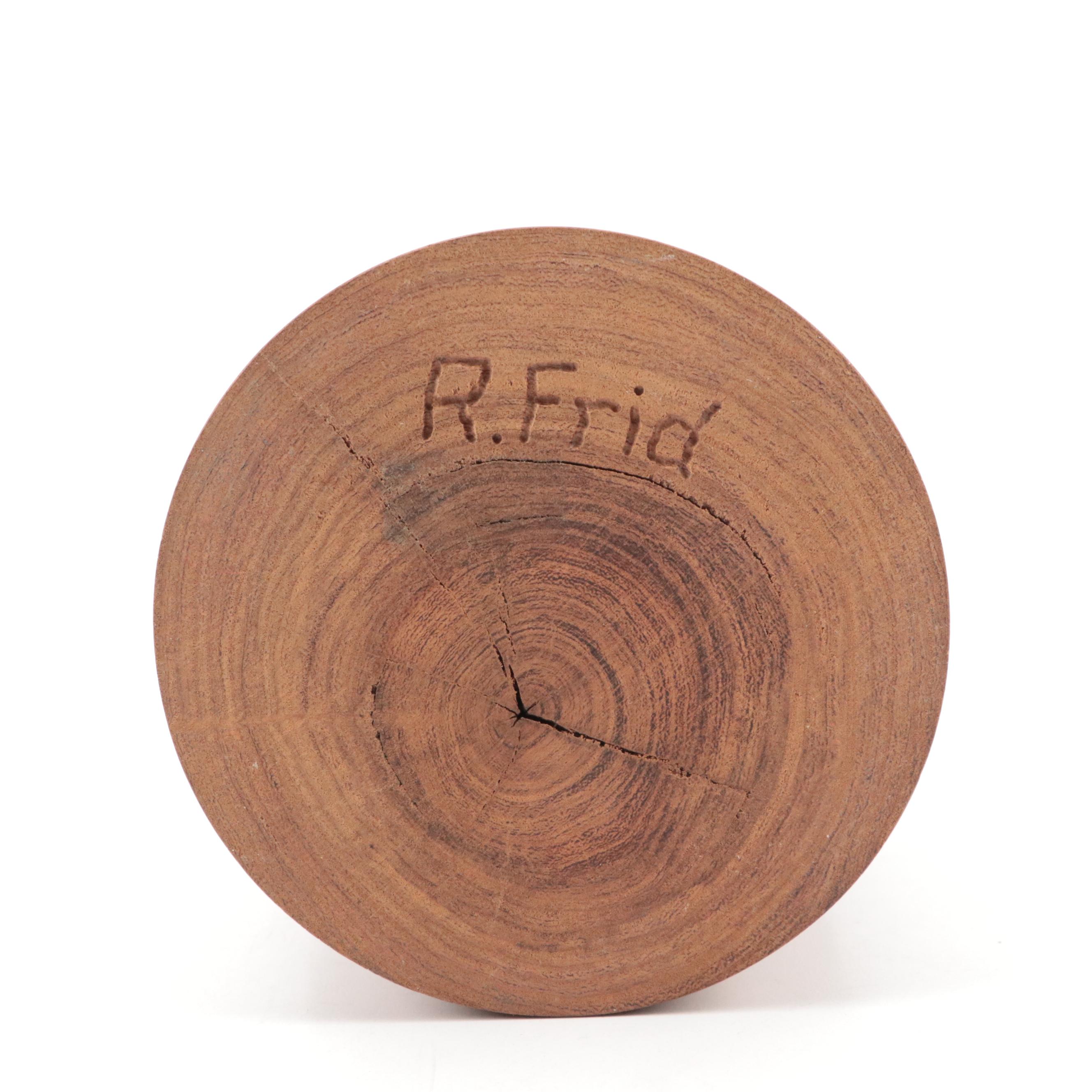 Hand-Carved Jacaranda Wood Bird Figurine with Carved and Turned Wooden Boxes