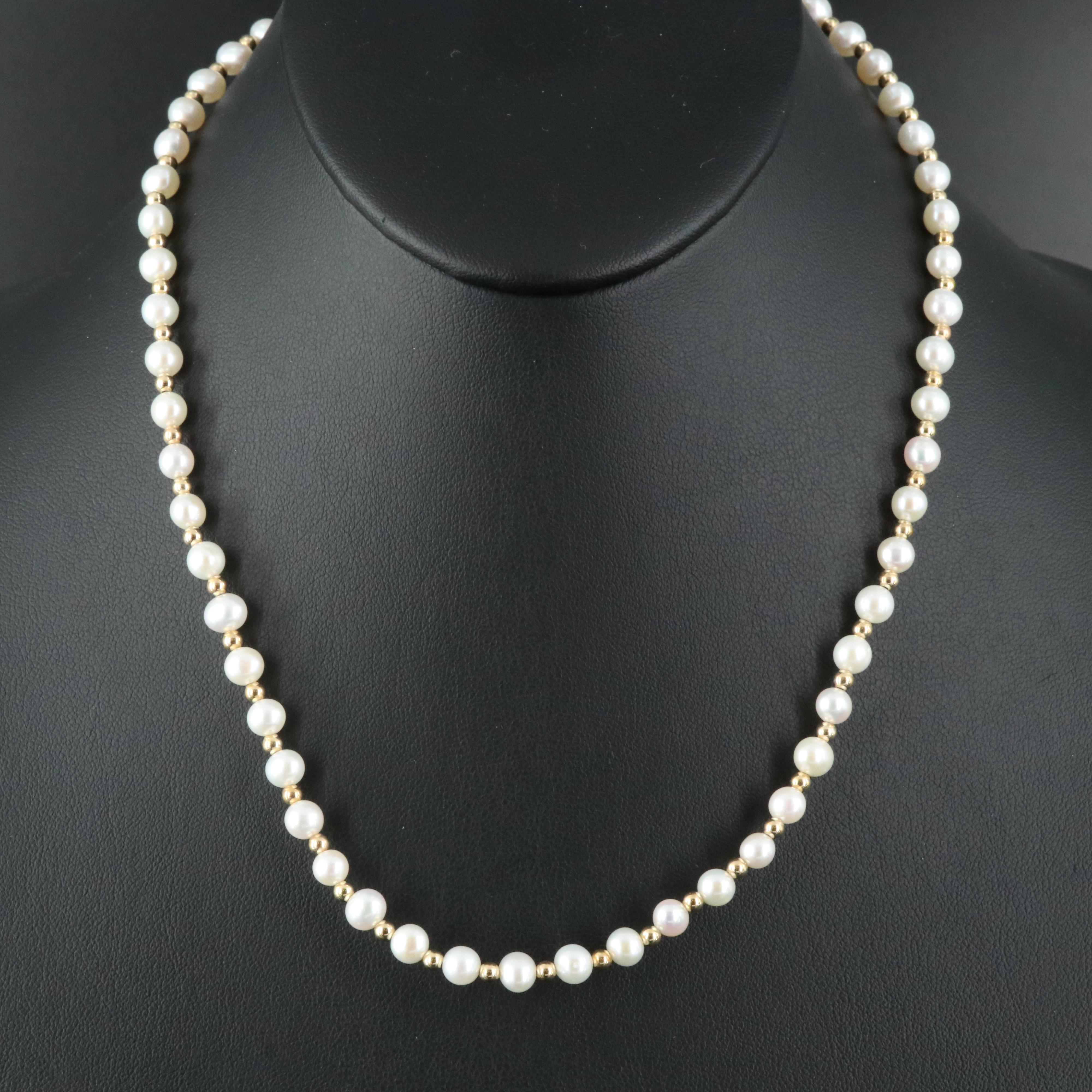 14K Pearl Necklace