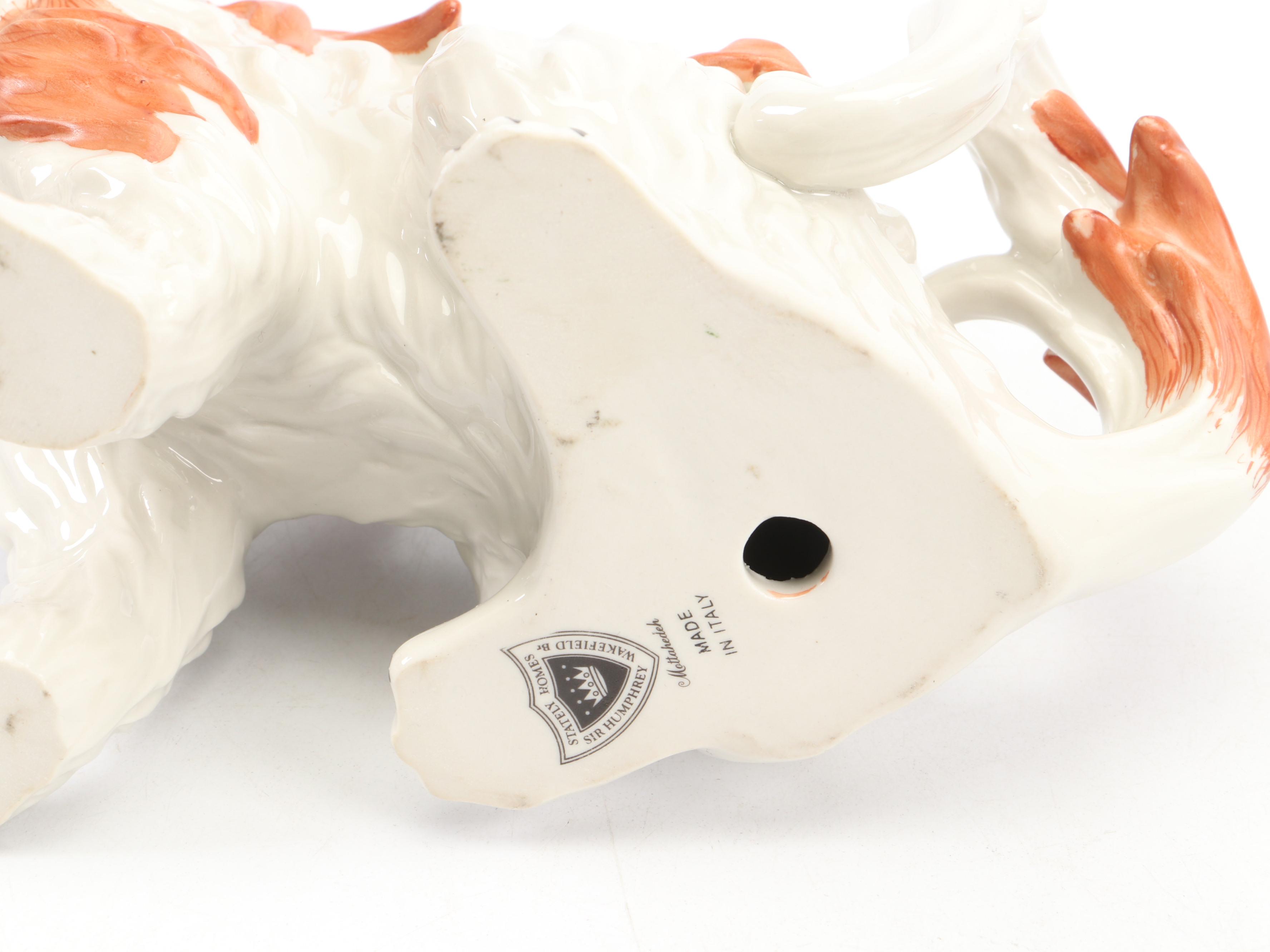 Mottahedeh Stately Homes Series "Sir Humphrey Wakefield" Spaniel Figures