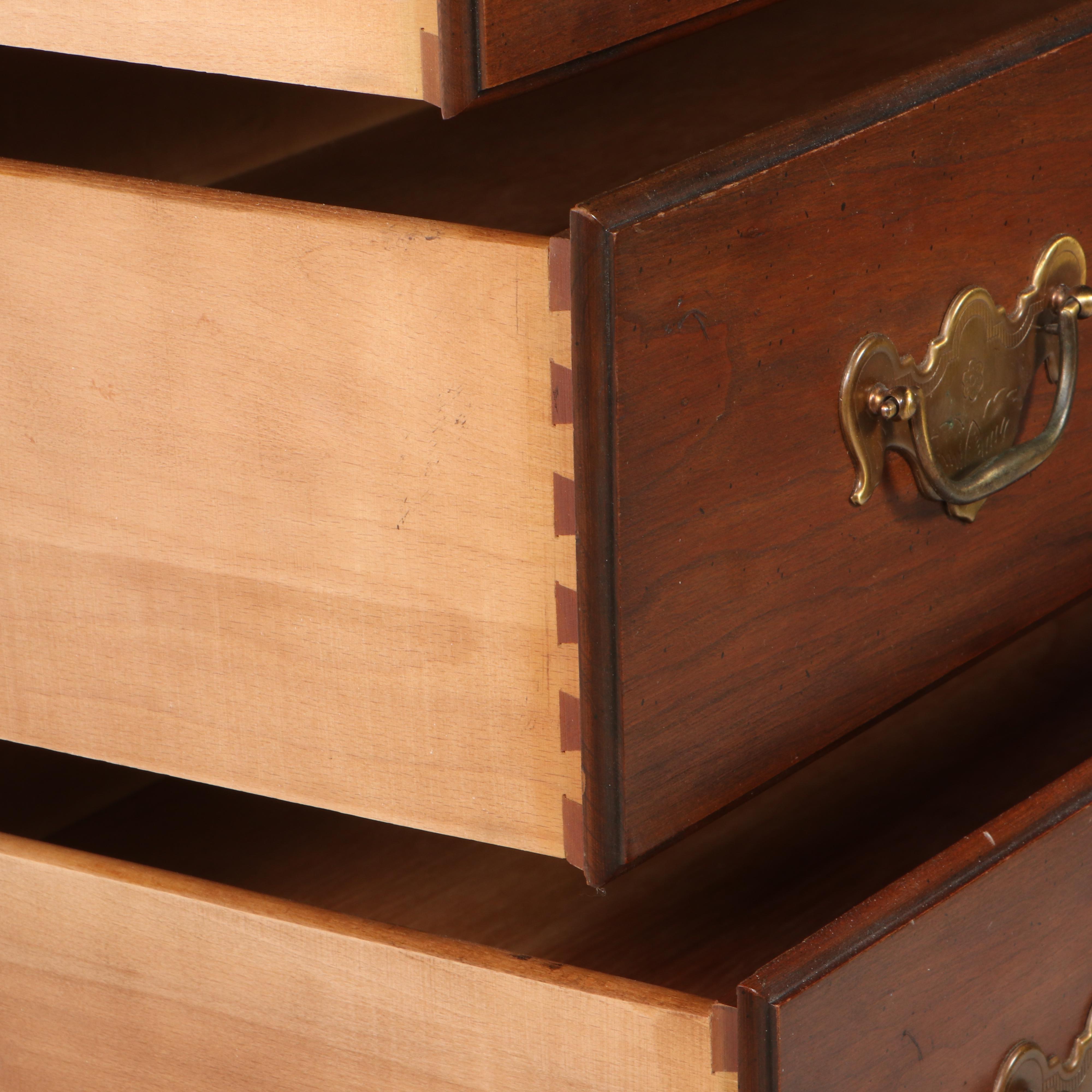 Pennsylvania House Queen Anne Style Cherrywood Highboy Chest