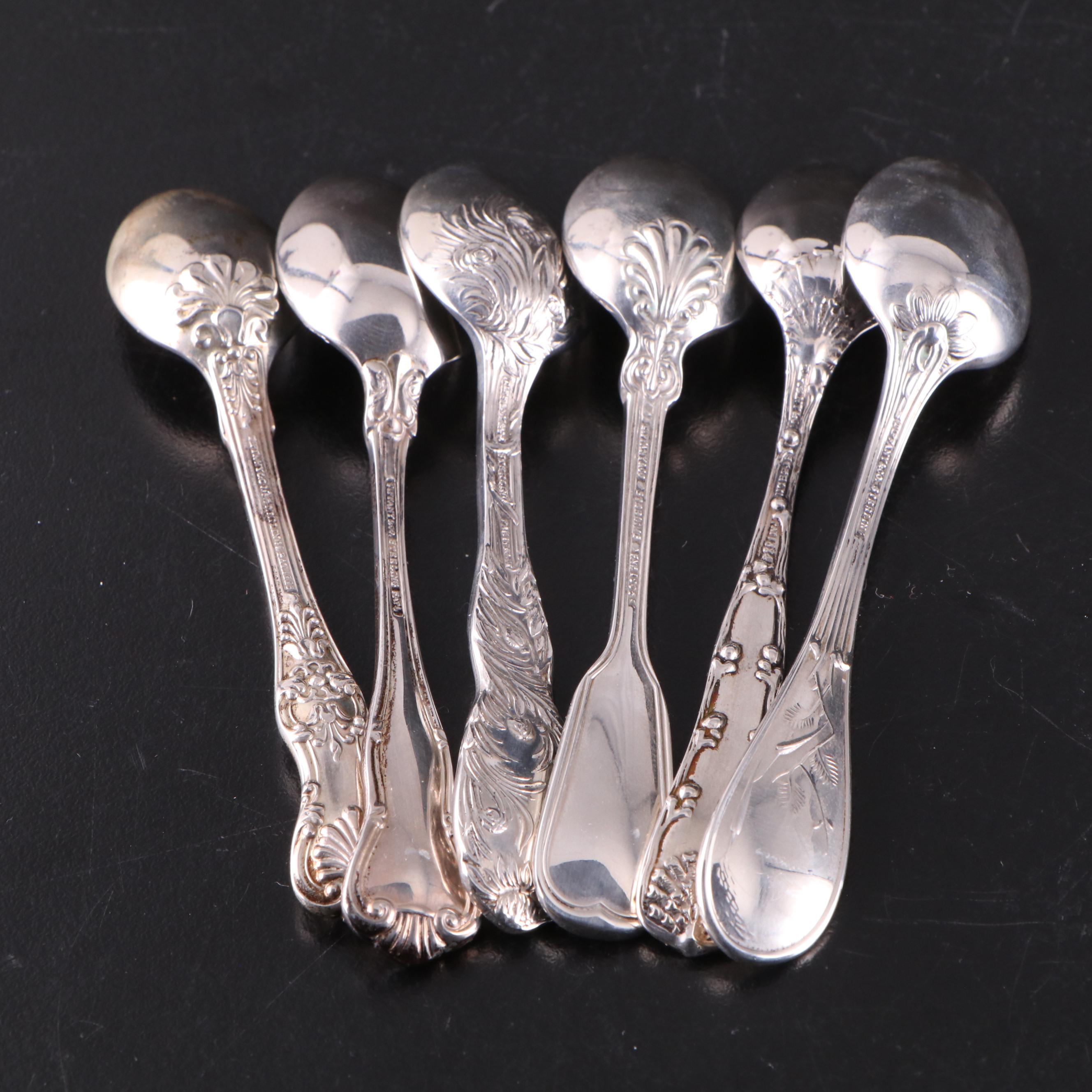 Tiffany & Co. Sterling Silver Demitasse Spoons with Presentation Case