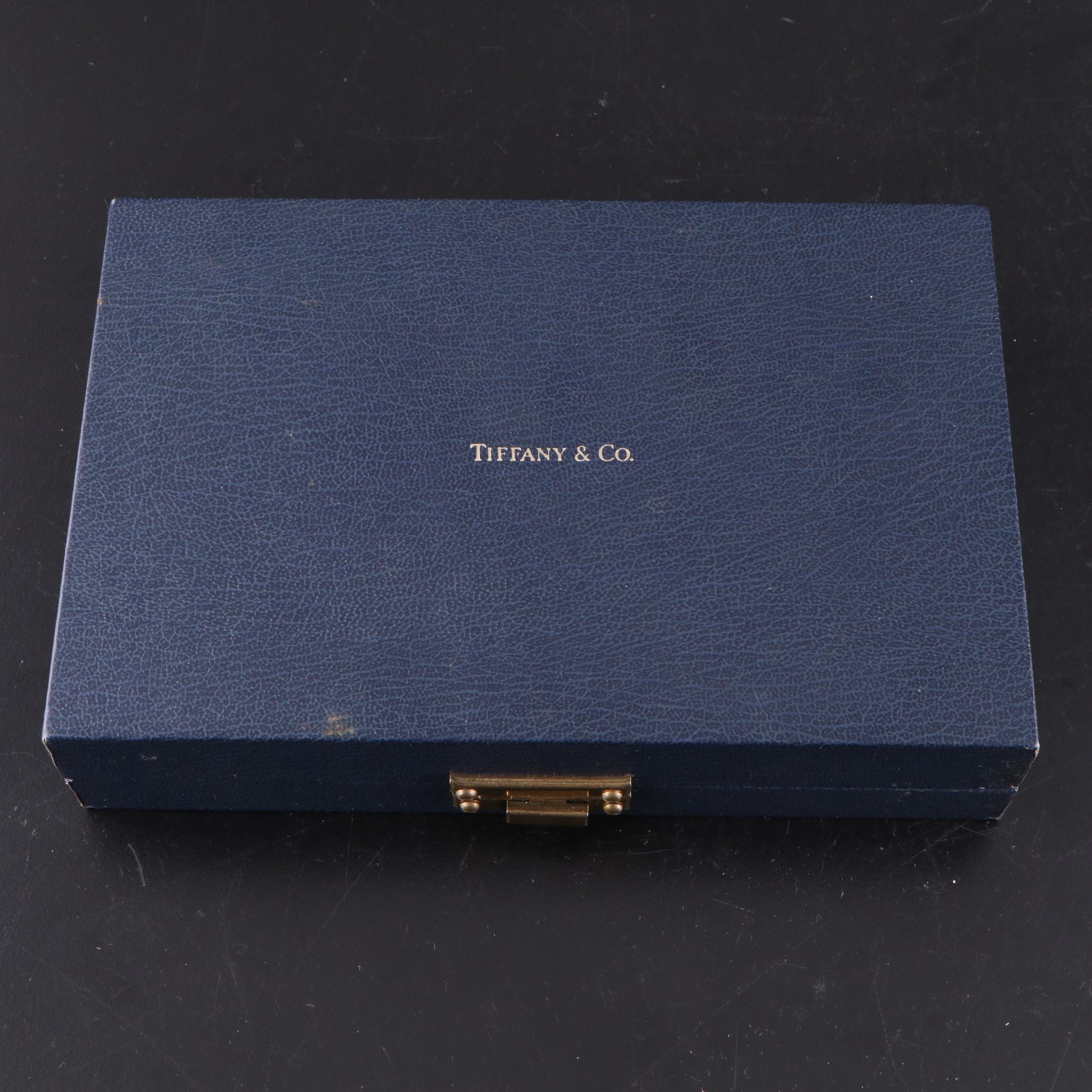 Tiffany & Co. Sterling Silver Demitasse Spoons with Presentation Case