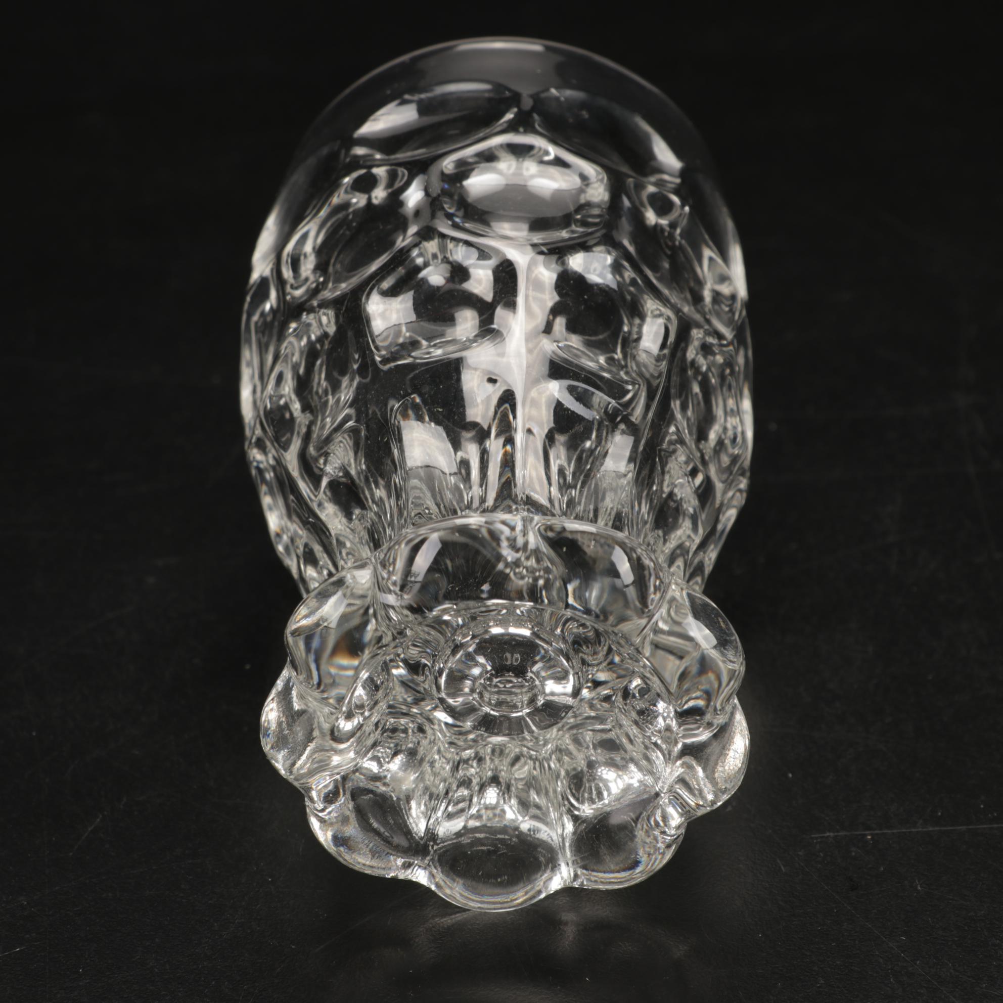 Imperial Glass "Provincial" Clear Drinking Glasses and Stemware, 1959-1975