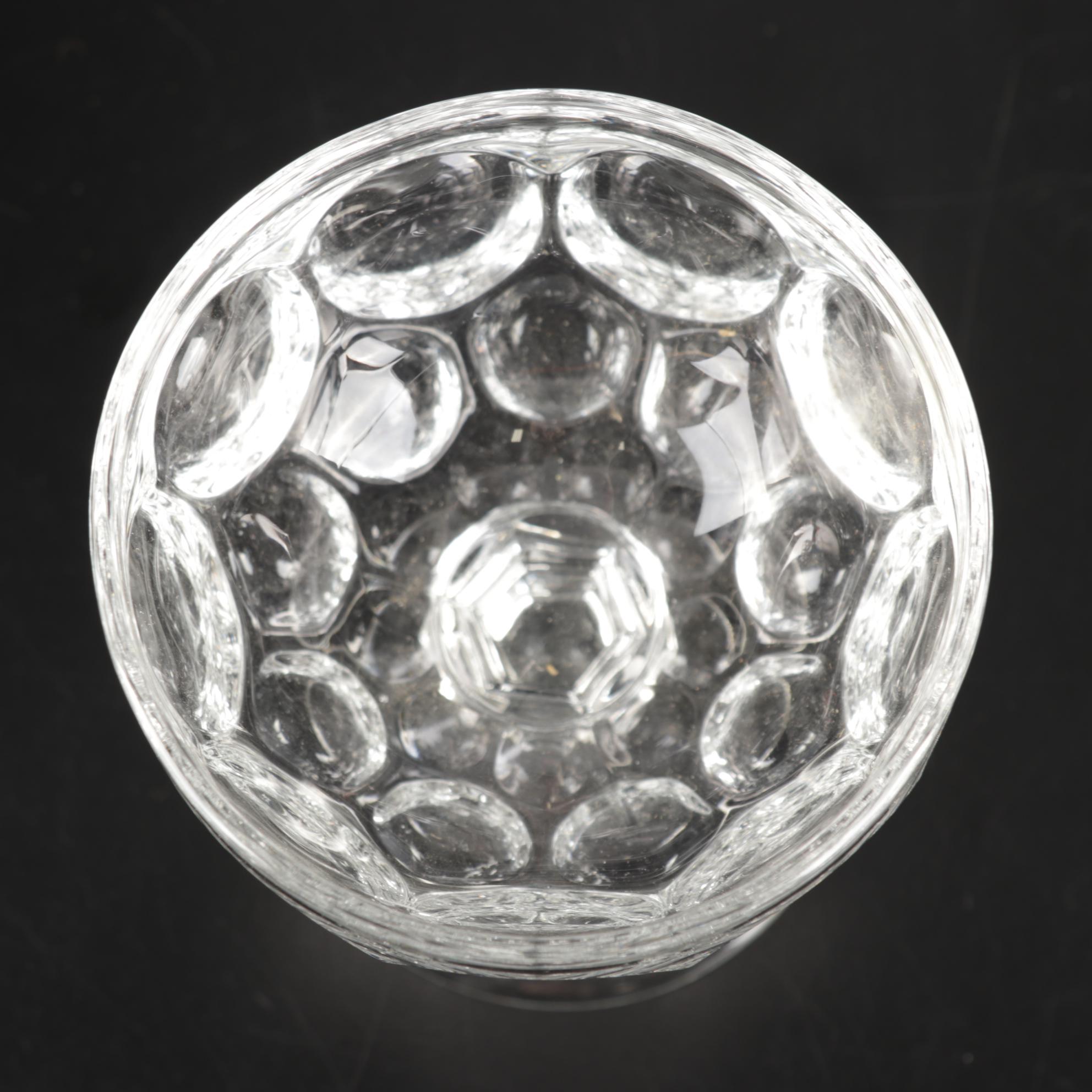 Imperial Glass "Provincial" Clear Drinking Glasses and Stemware, 1959-1975