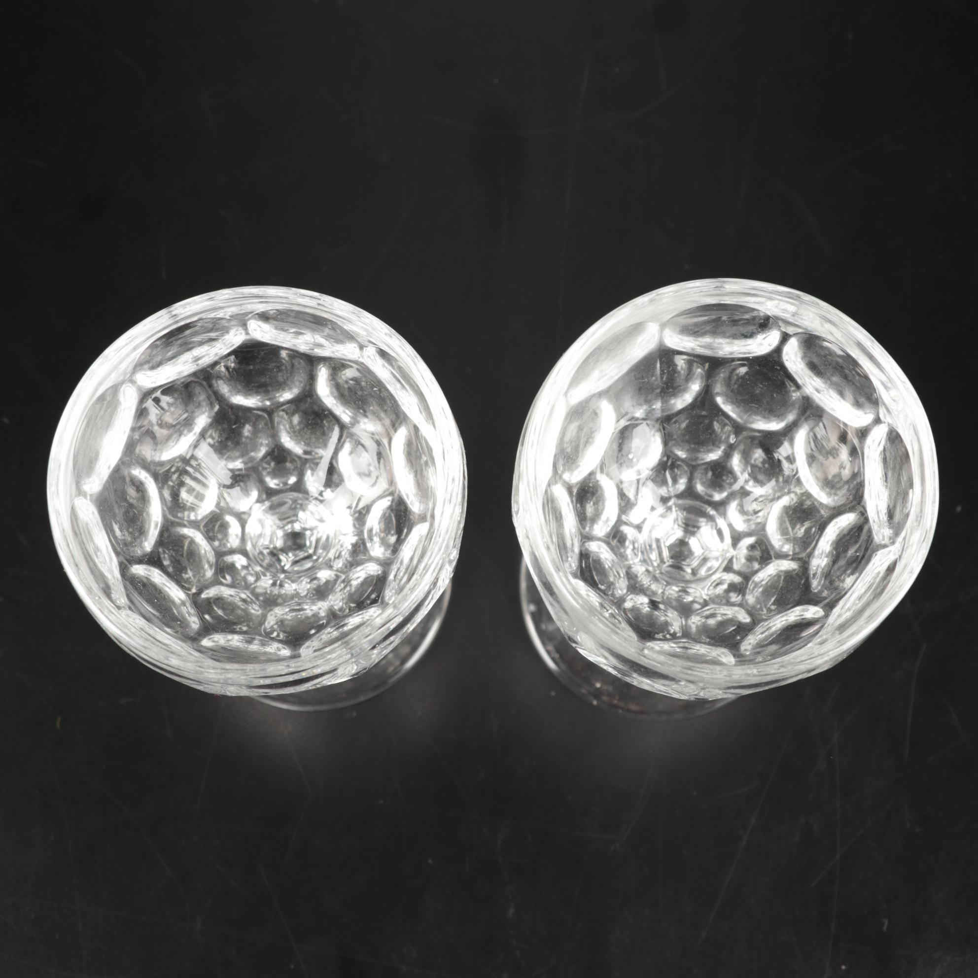 Imperial Glass "Provincial" Clear Drinking Glasses and Stemware, 1959-1975