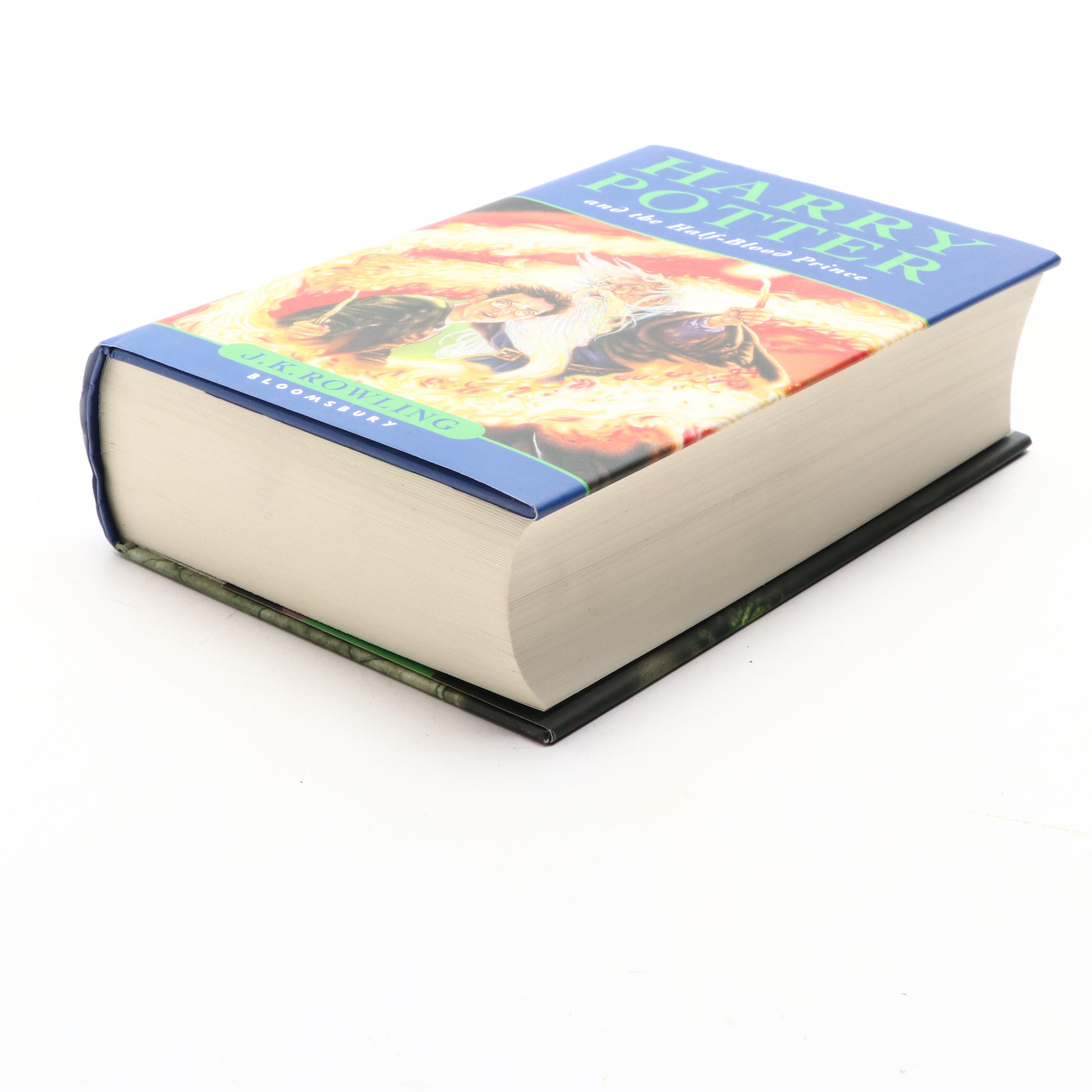 First UK Edition "Harry Potter and the Half-Blood Prince" by J. K. Rowling, 2005