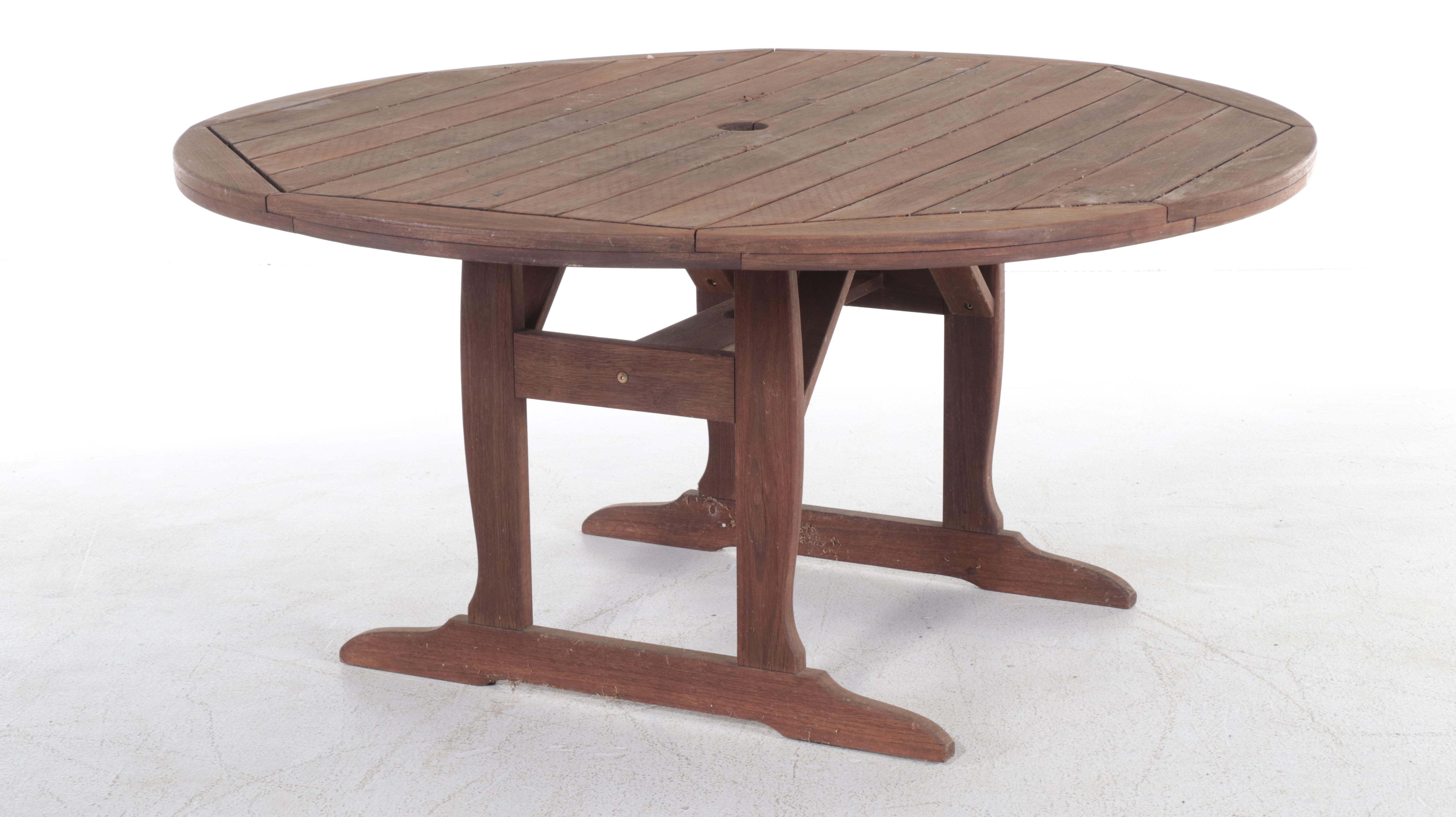 Jensen Jarrah Teak Patio Table and Chairs
