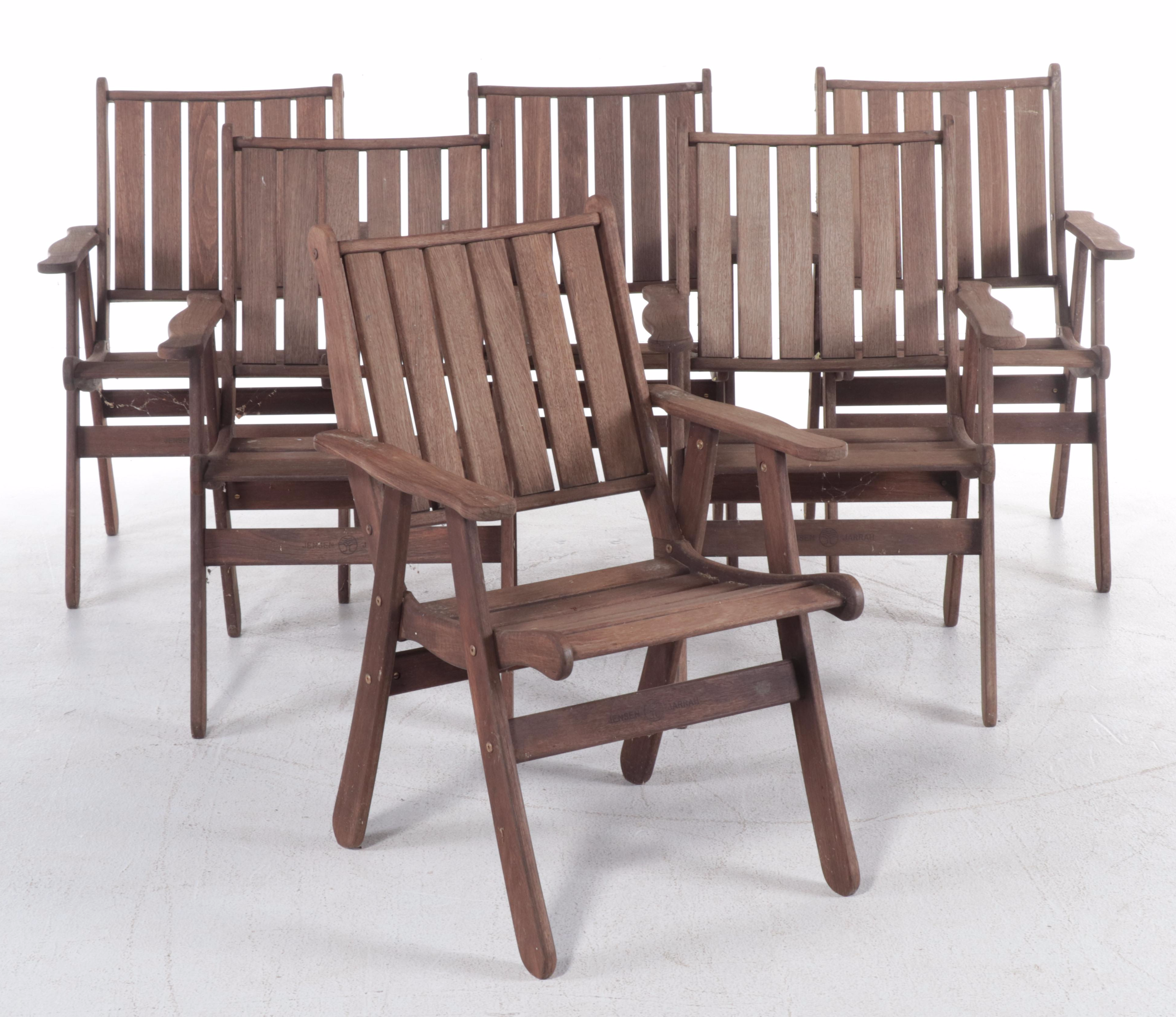 Jensen Jarrah Teak Patio Table and Chairs