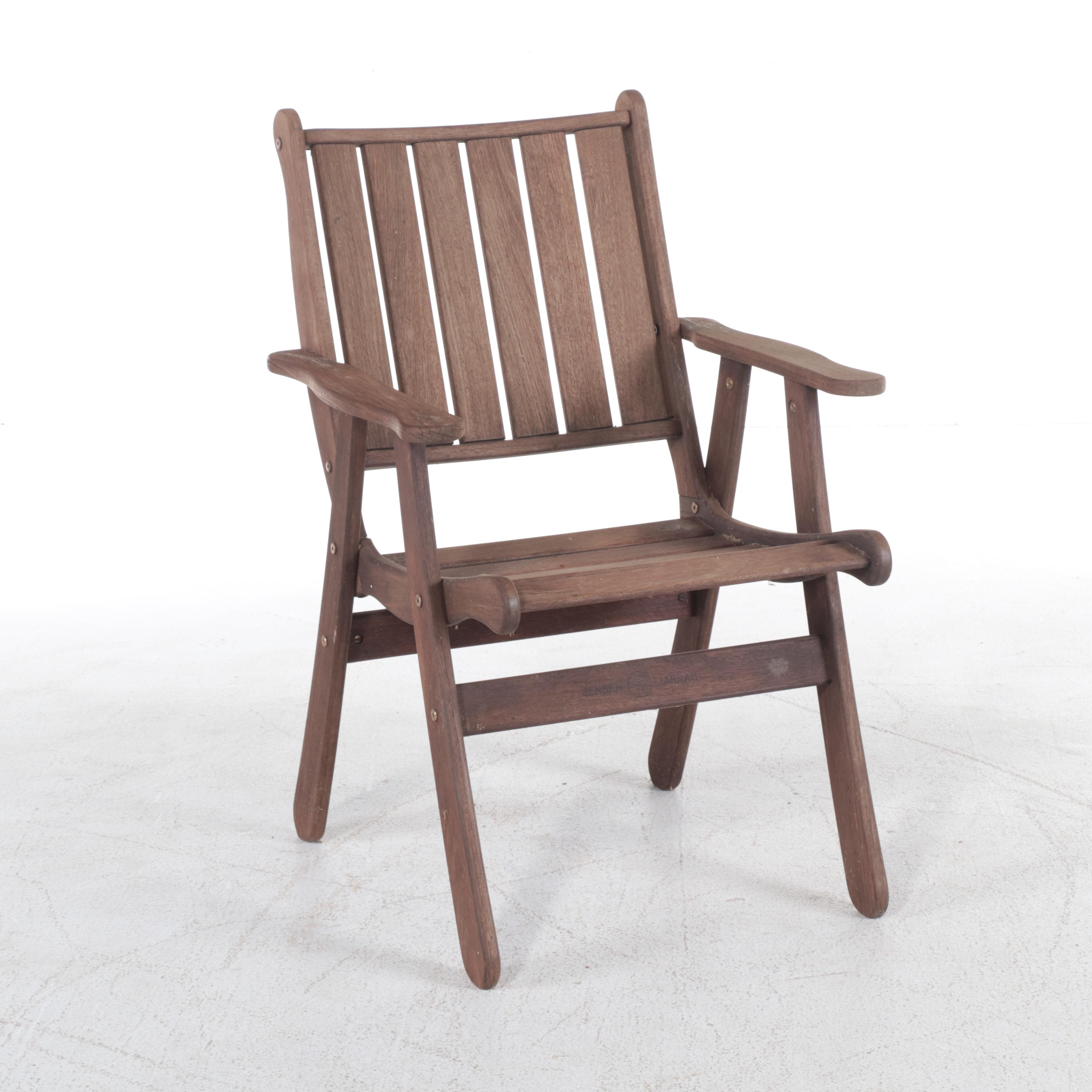 Jensen Jarrah Teak Patio Table and Chairs