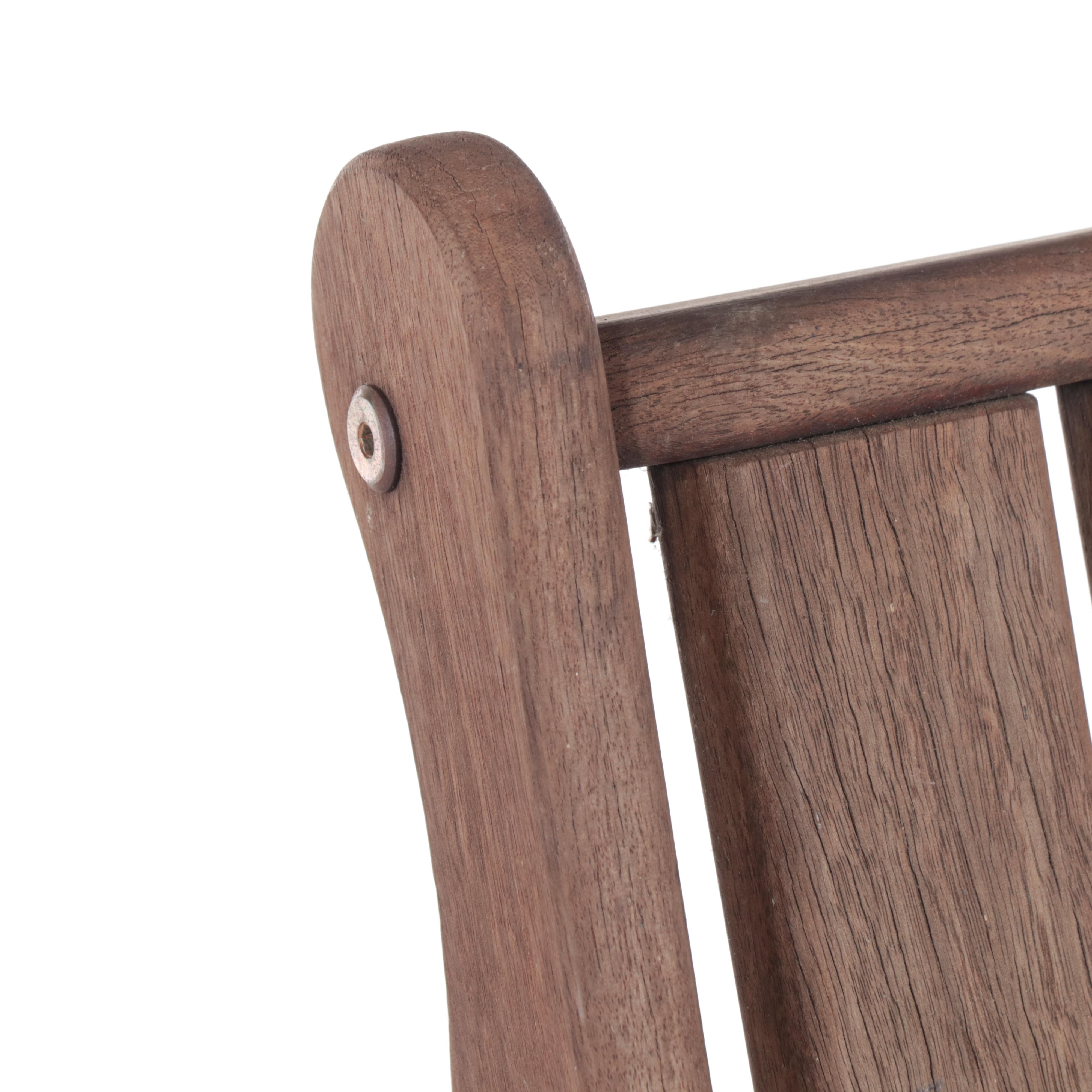 Jensen Jarrah Teak Patio Table and Chairs