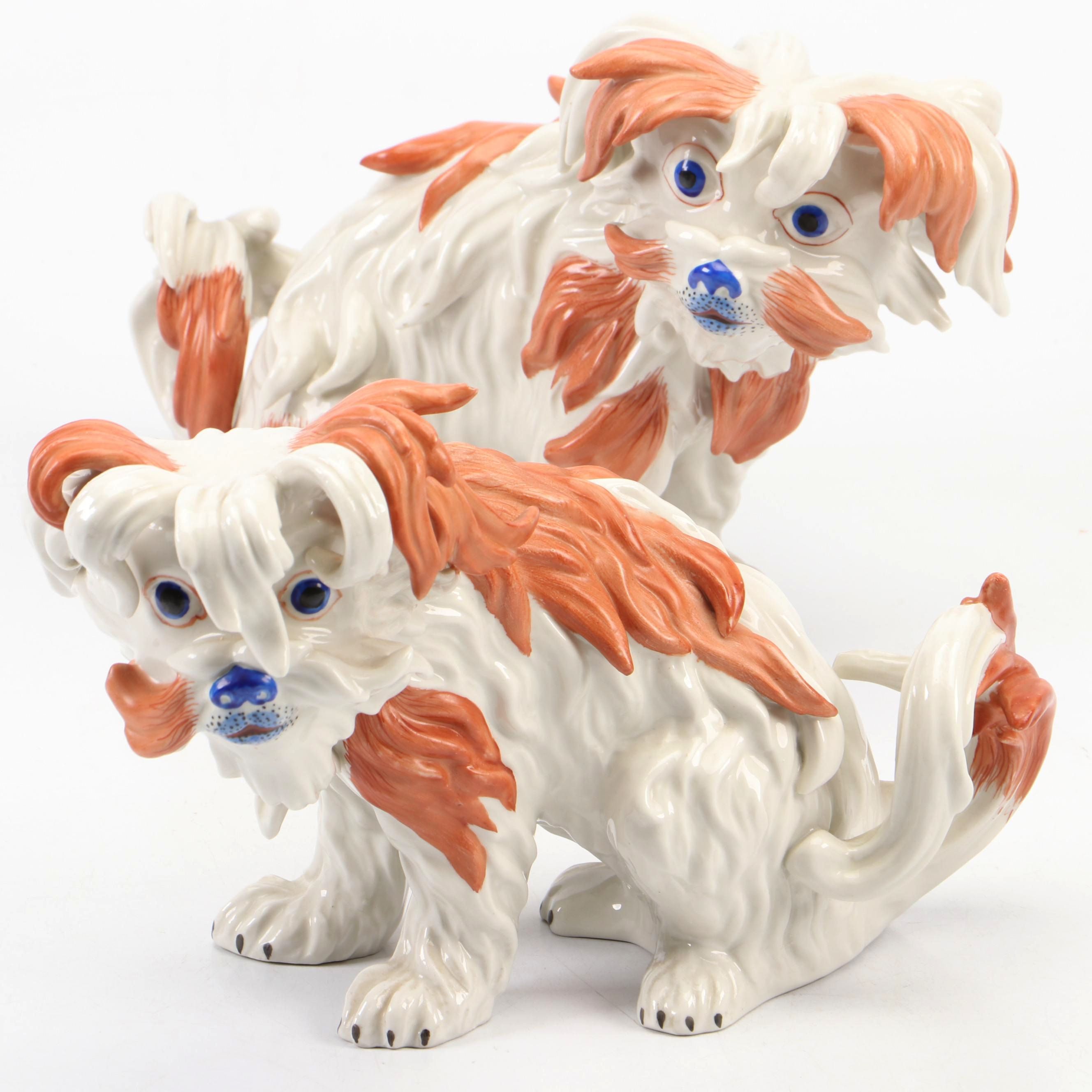 Mottahedeh Stately Homes Series "Sir Humphrey Wakefield" Spaniel Figures